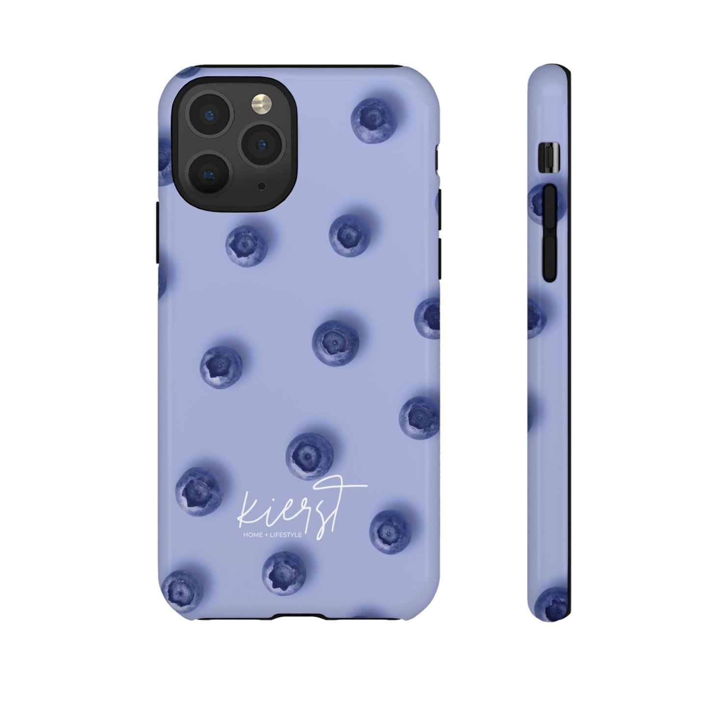 Blueberries iPhone Case | A refined play on fruit-forward charm