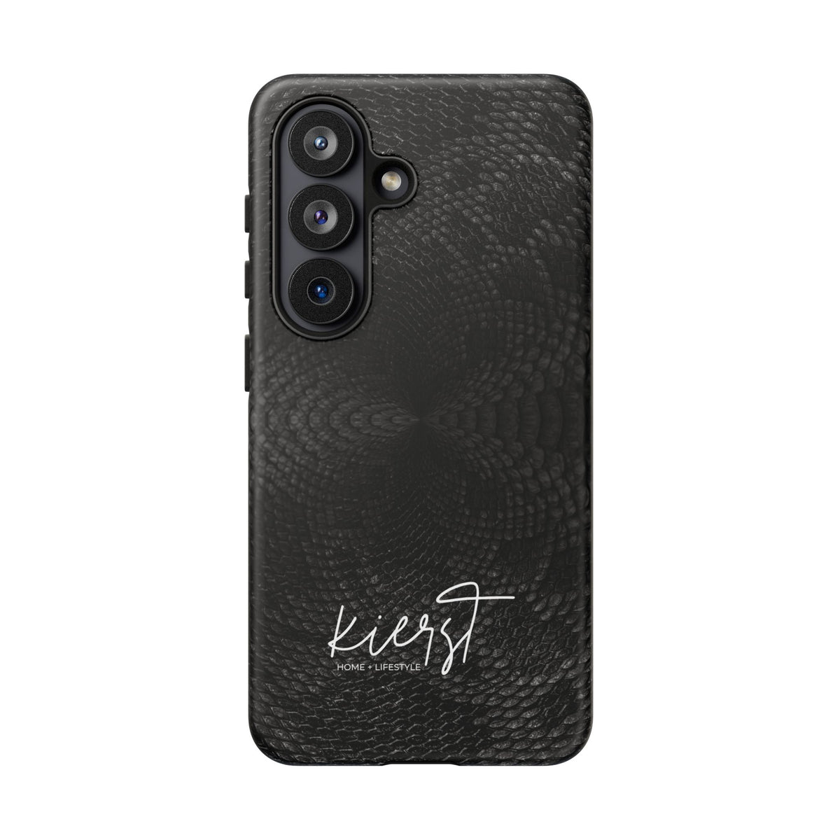 Black + Grey Snake Print Samsung Galaxy Phone Case