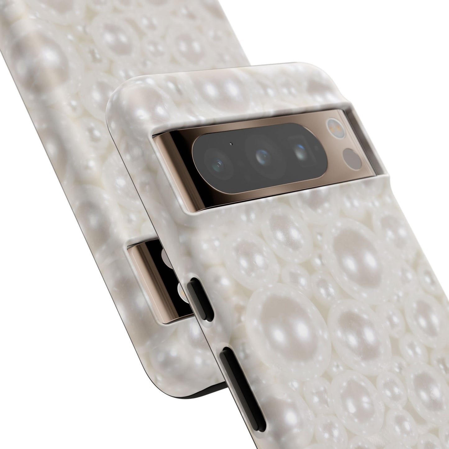 Various Pearls Google Pixel Case | Refined Shine Everyday Style