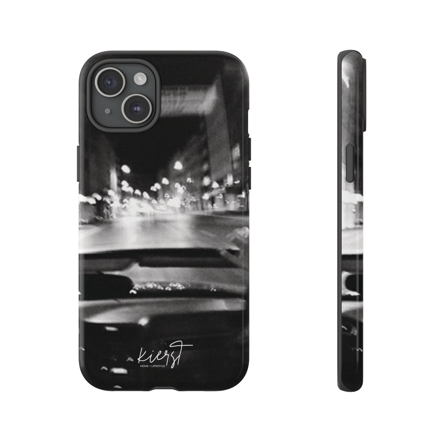 Faded Summer Nights iPhone Case | A Cinematic Blur of City Lights and Nostalgia