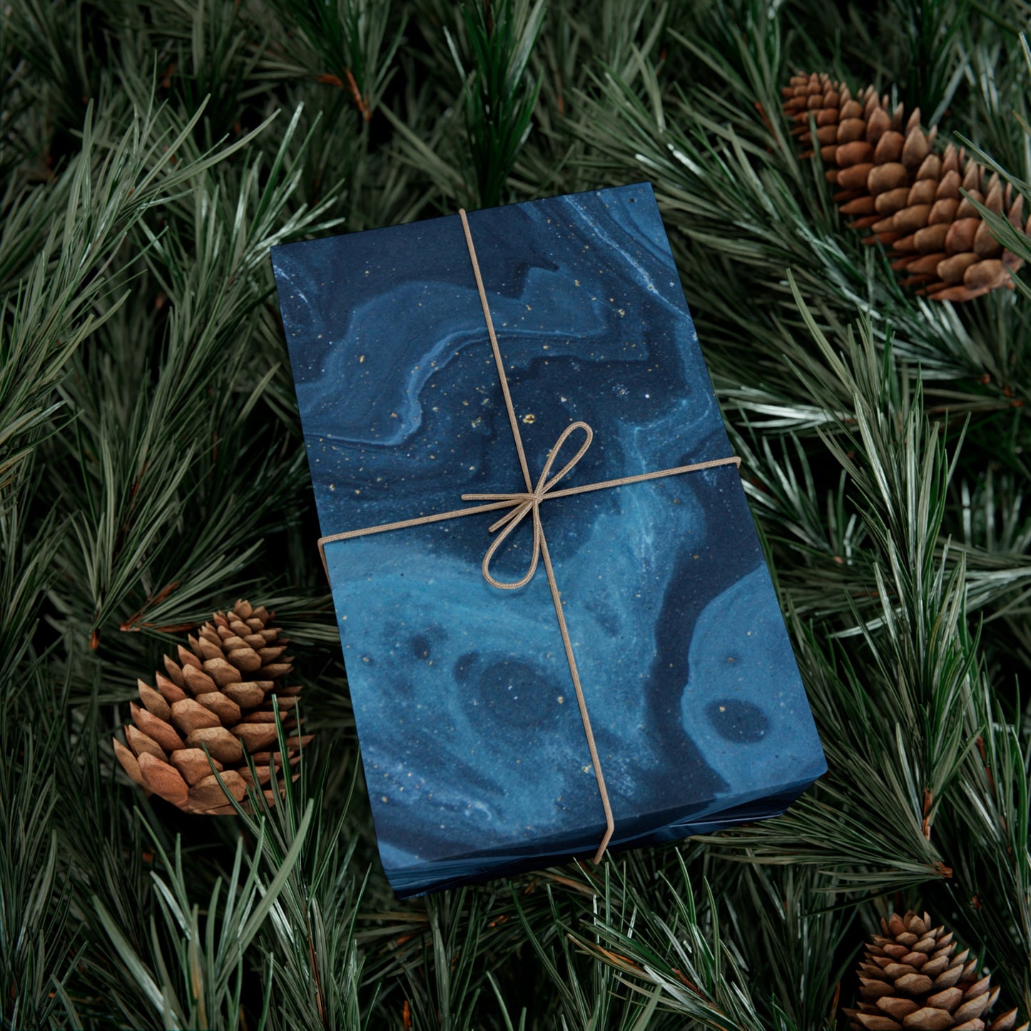 Blue Marble Gift Wrapping Paper