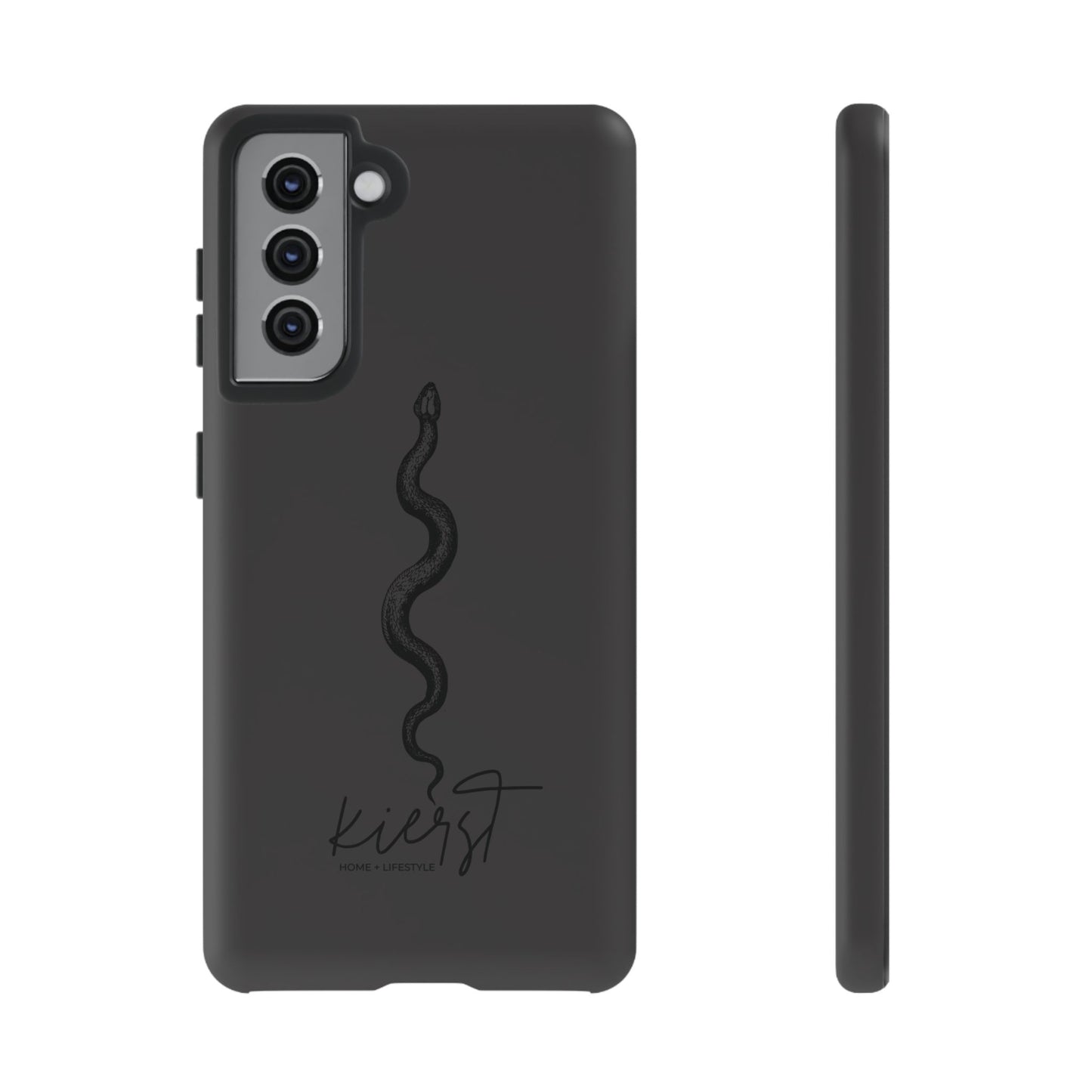Long Black Snake Samsung Galaxy Phone Case | Power In The Subtleties