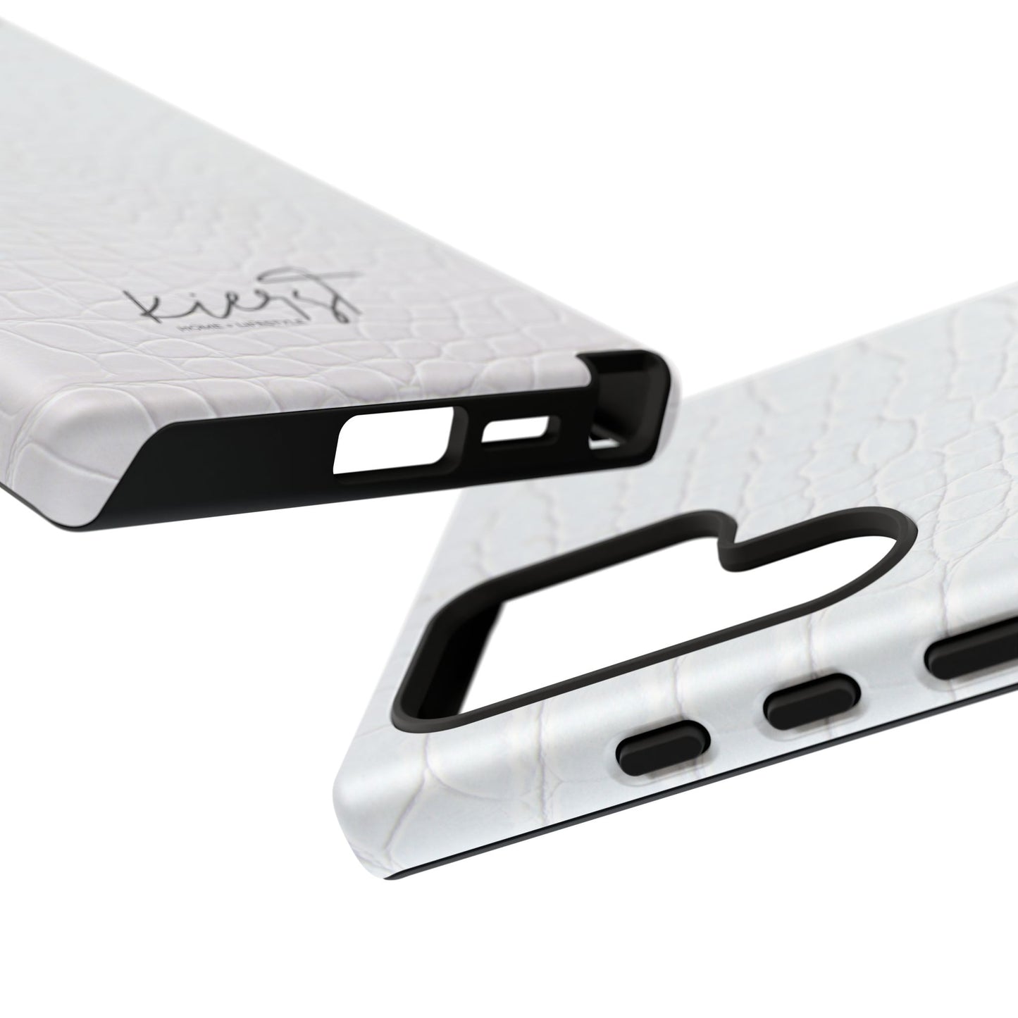 White Alligator Samsung Galaxy Case | Classic Texture Meets Modern Edge