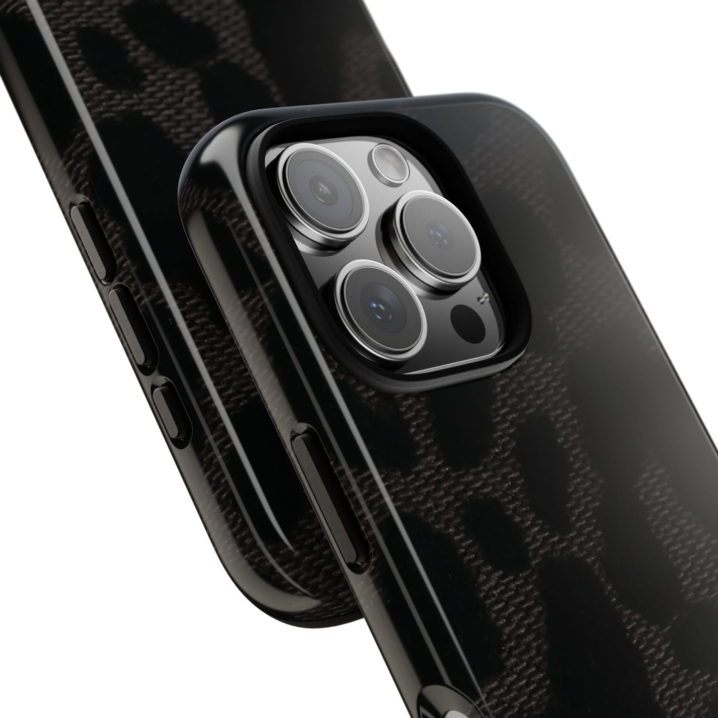 Black Leopard iPhone Case