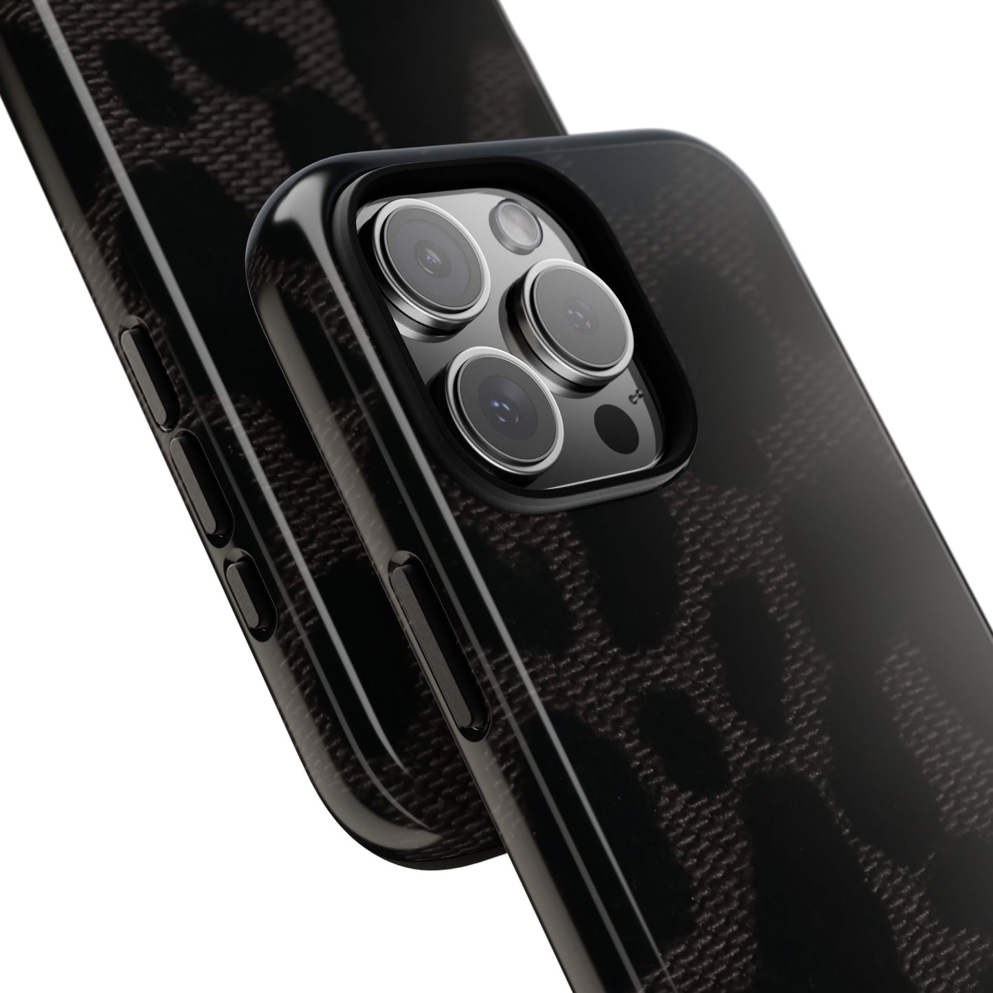 Black Leopard iPhone Case
