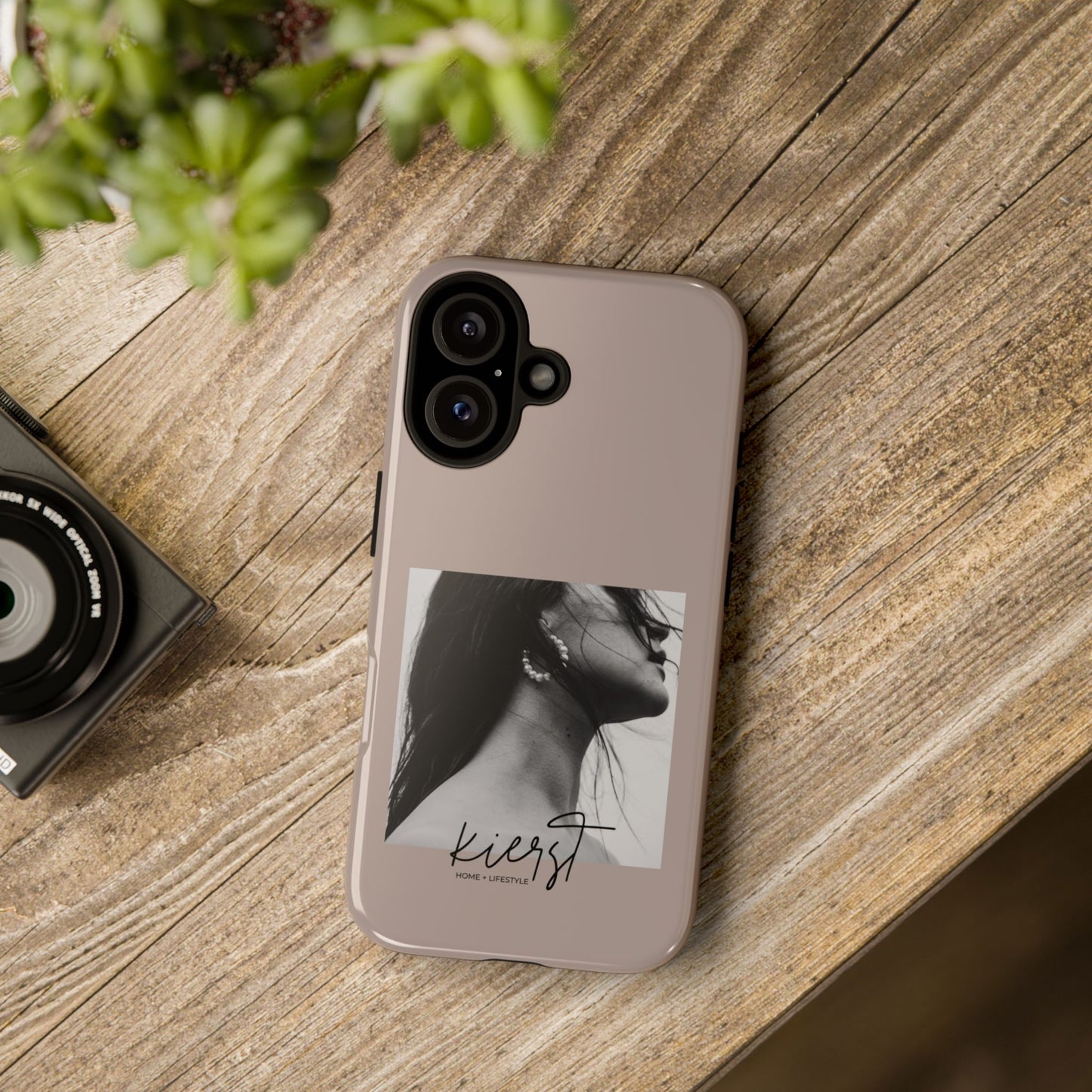 Monochrome Muse iPhone Case | Elevated Edge, Effortless Cool
