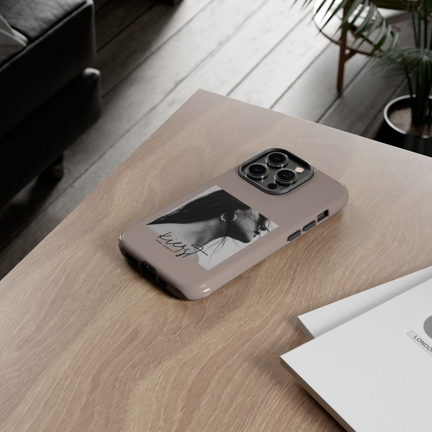 Monochrome Muse iPhone Case | Elevated Edge, Effortless Cool
