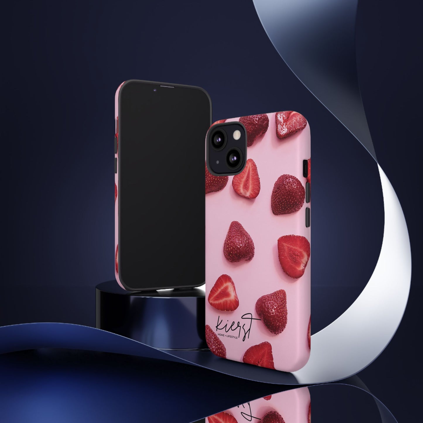 Strawberries iPhone Case | A Sweet Statement Rooted in Soft Luxury