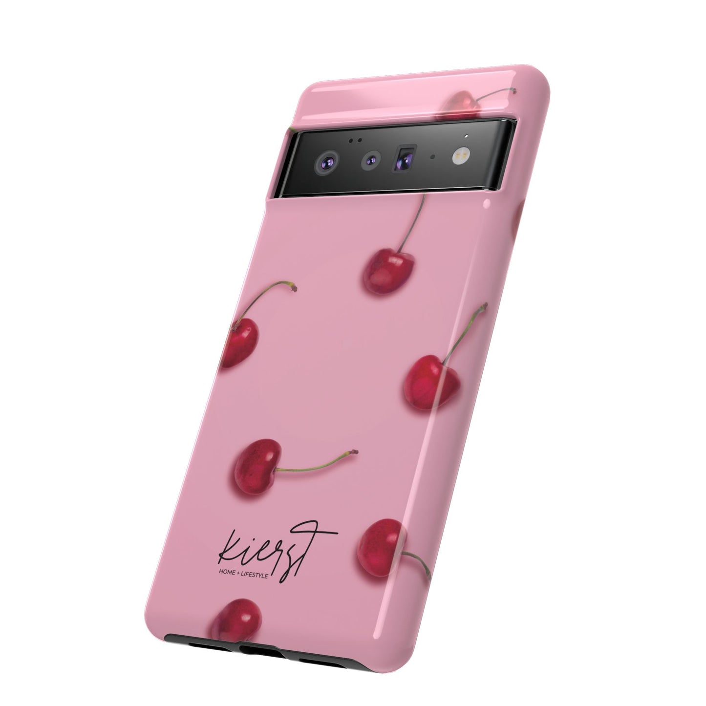 Cherries Google Pixel Case | Sweet Meets Bold in The Perfect Pop of Pink