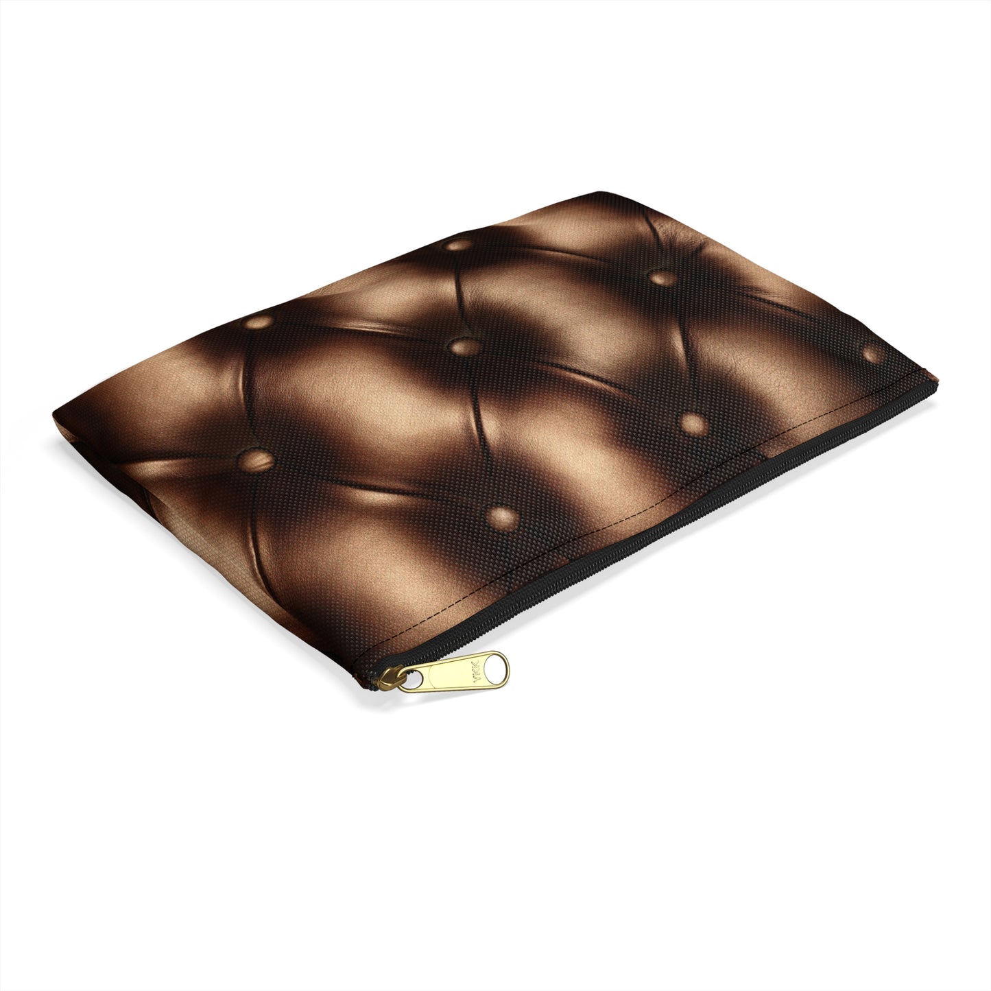 Bronze Tufted Accessory Pouch | Elevated Everyday