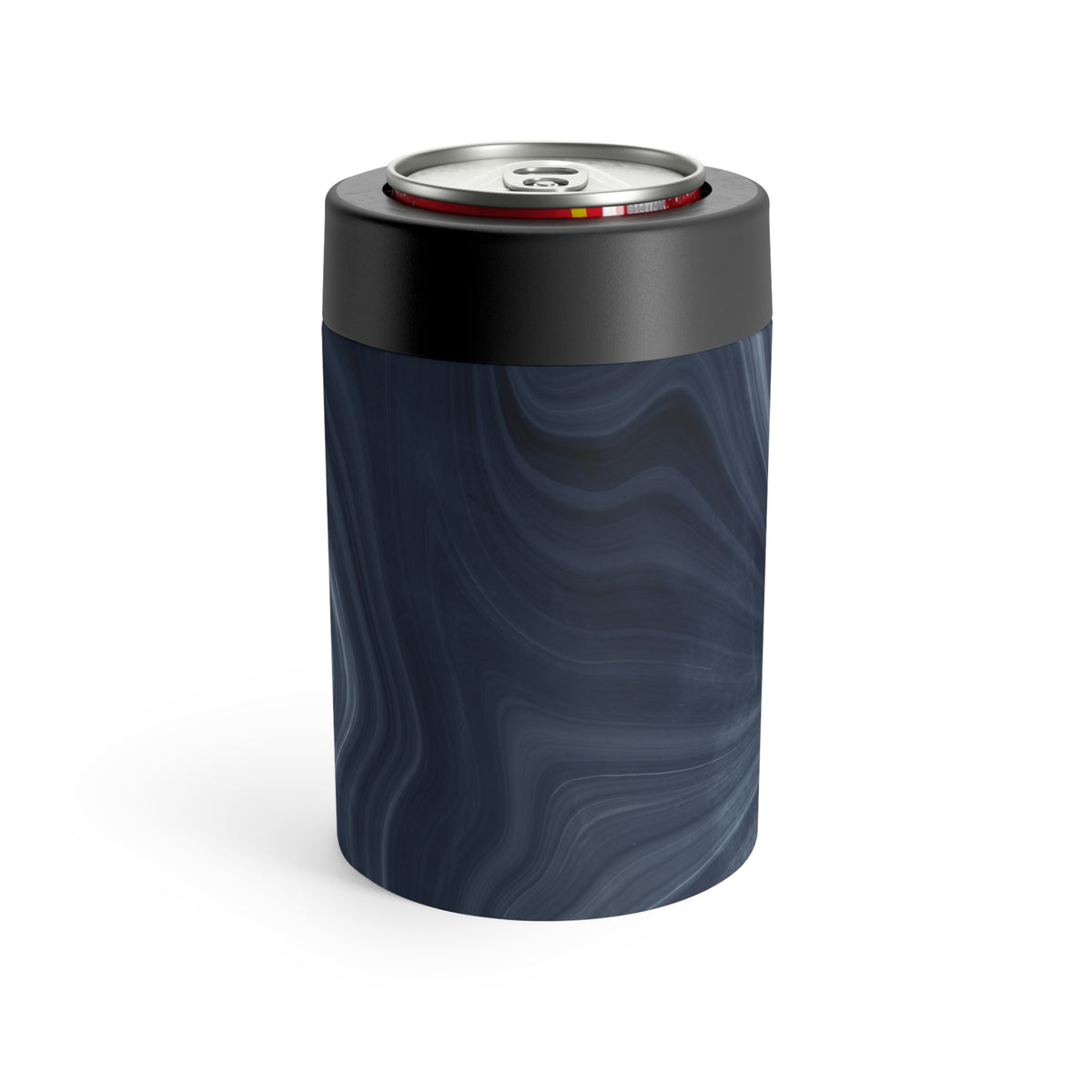 Navy Marble Can Holder