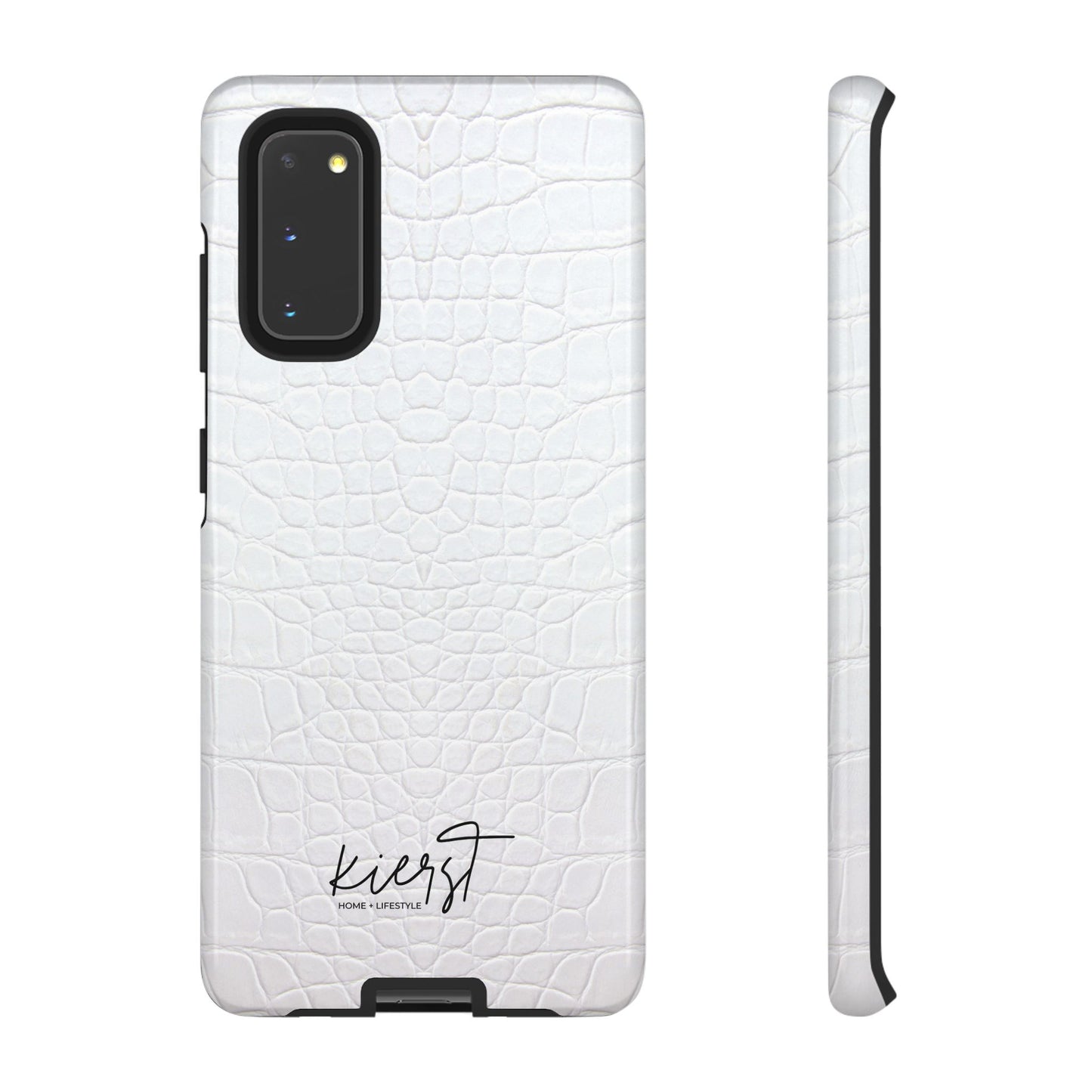 White Alligator Samsung Galaxy Case | Classic Texture Meets Modern Edge