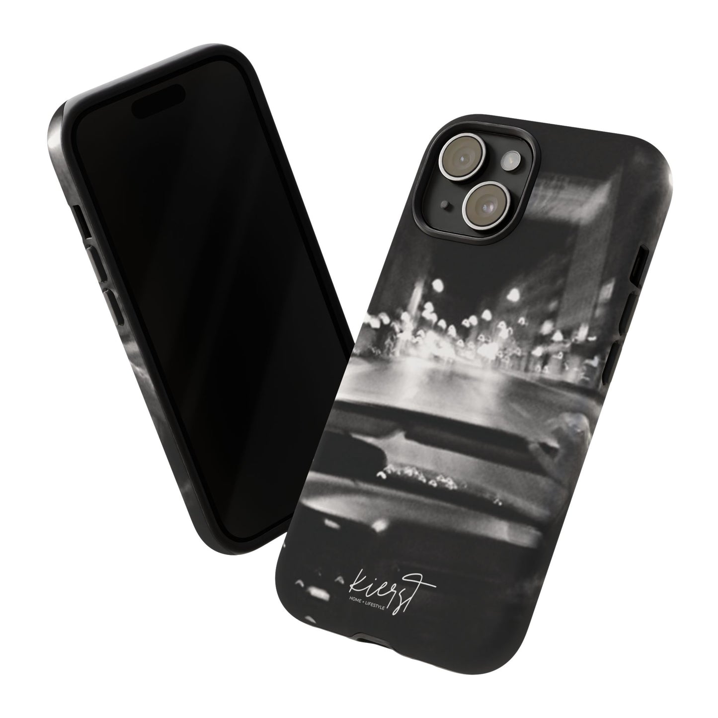 Faded Summer Nights iPhone Case | A Cinematic Blur of City Lights and Nostalgia