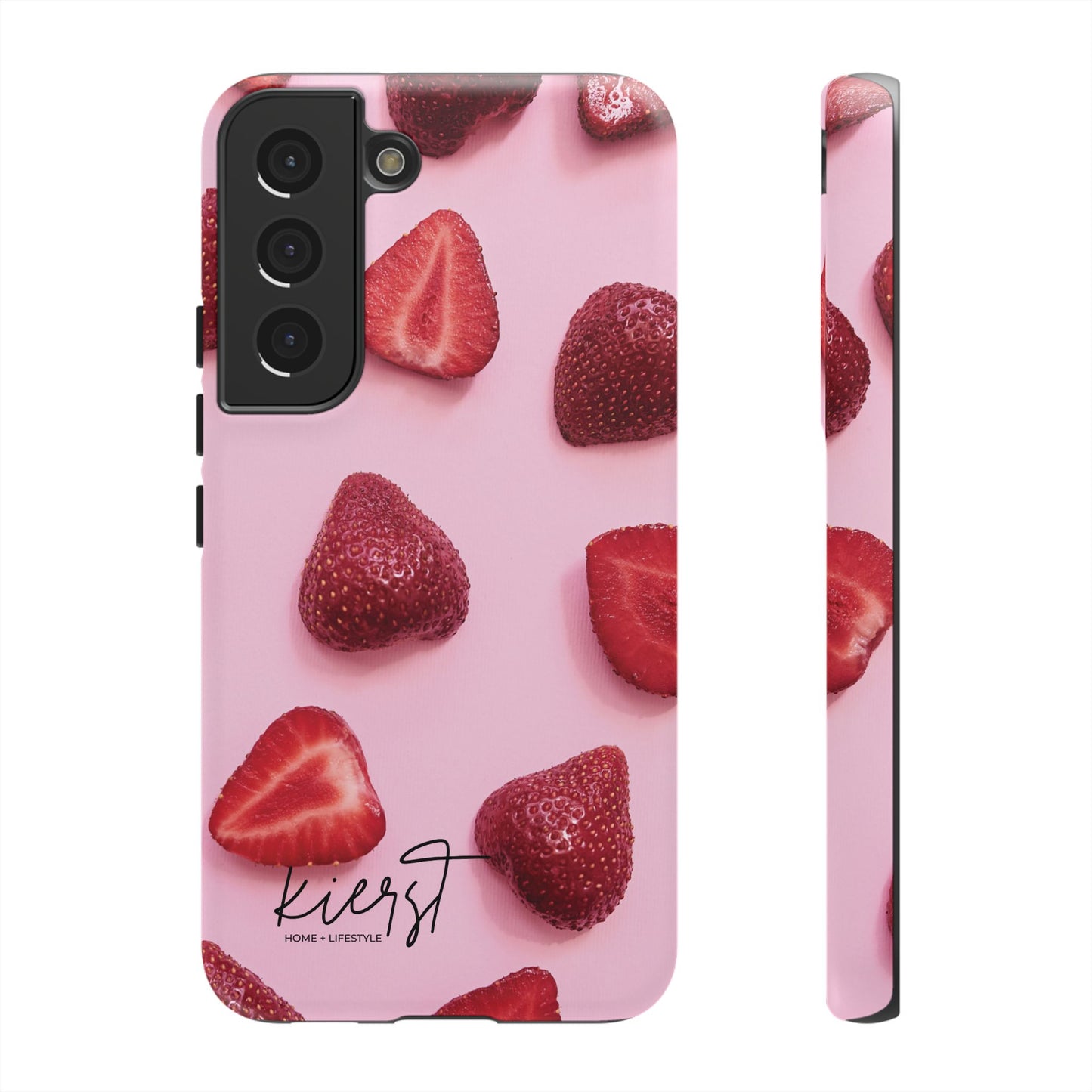 Strawberries Samsung Galaxy Phone Case | A Juicy Pop of Playfulness Meets Polished Design