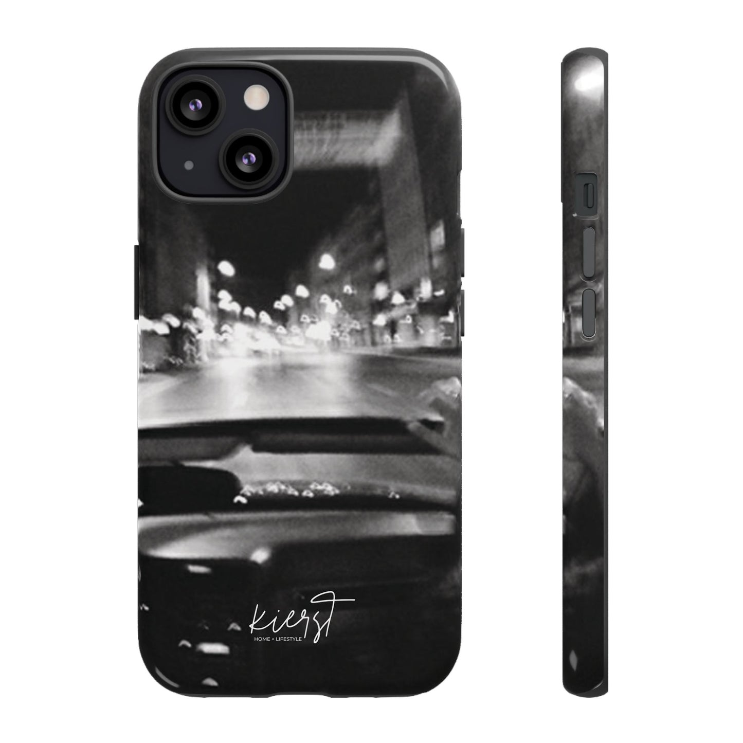 Faded Summer Nights iPhone Case | A Cinematic Blur of City Lights and Nostalgia