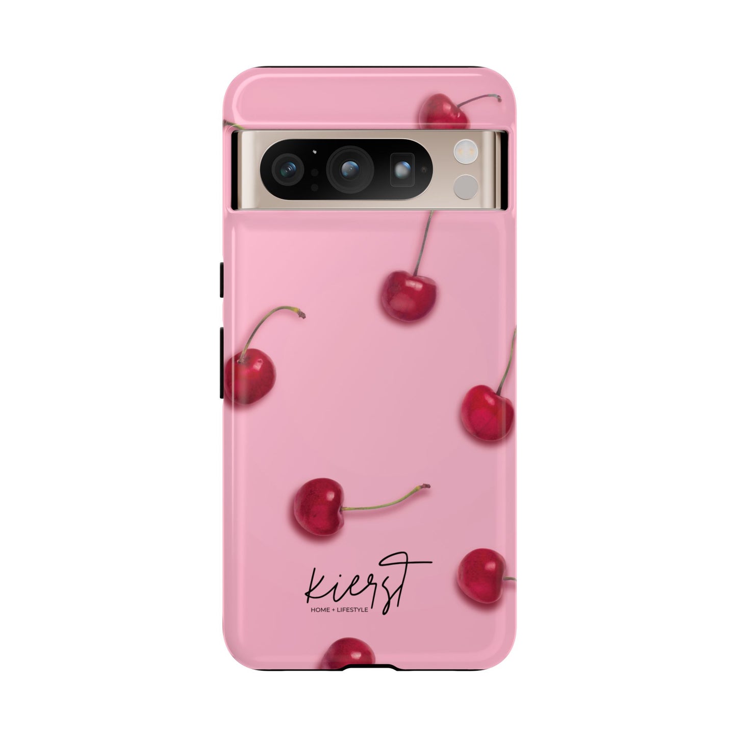 Cherries Google Pixel Case | Sweet Meets Bold in The Perfect Pop of Pink