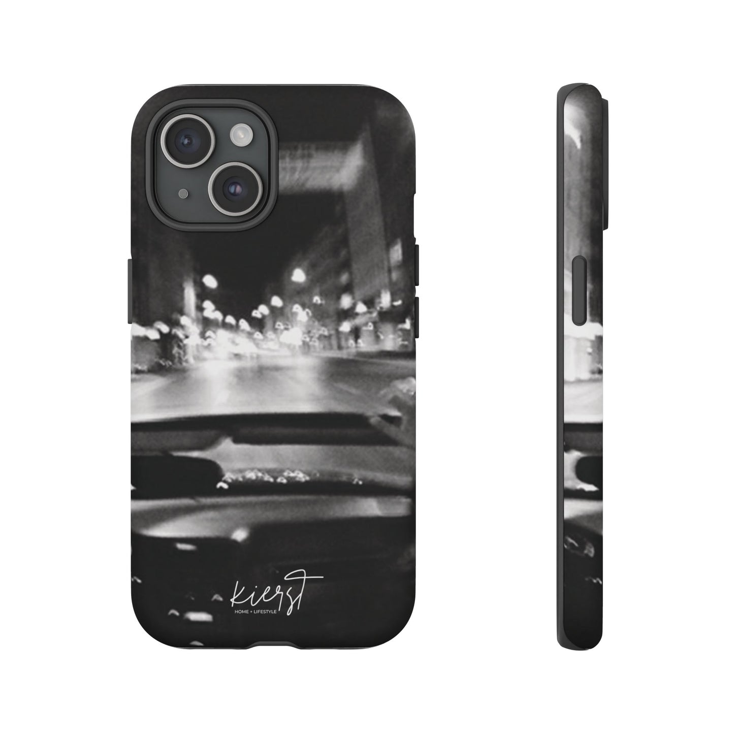 Faded Summer Nights iPhone Case | A Cinematic Blur of City Lights and Nostalgia