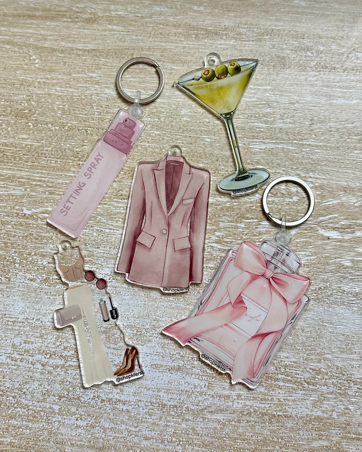 Setting Spray Keychain
