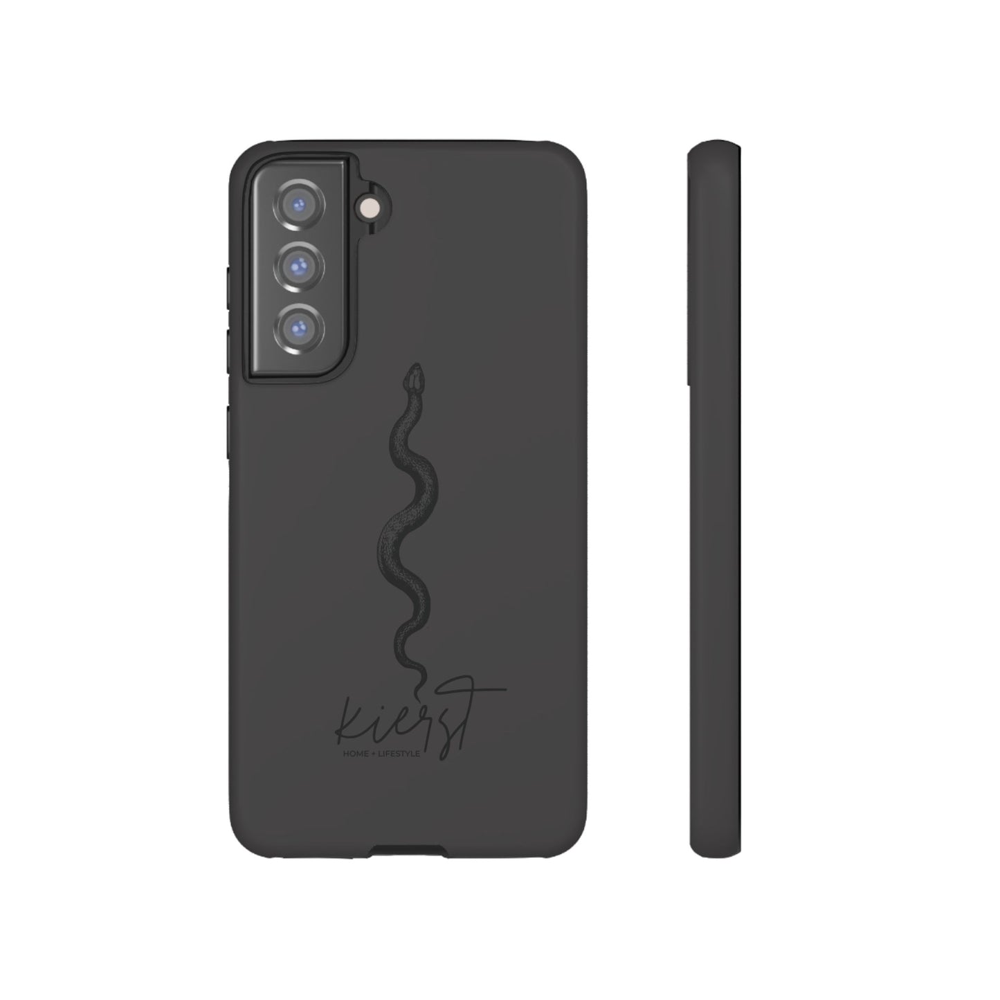Long Black Snake Samsung Galaxy Phone Case | Power In The Subtleties
