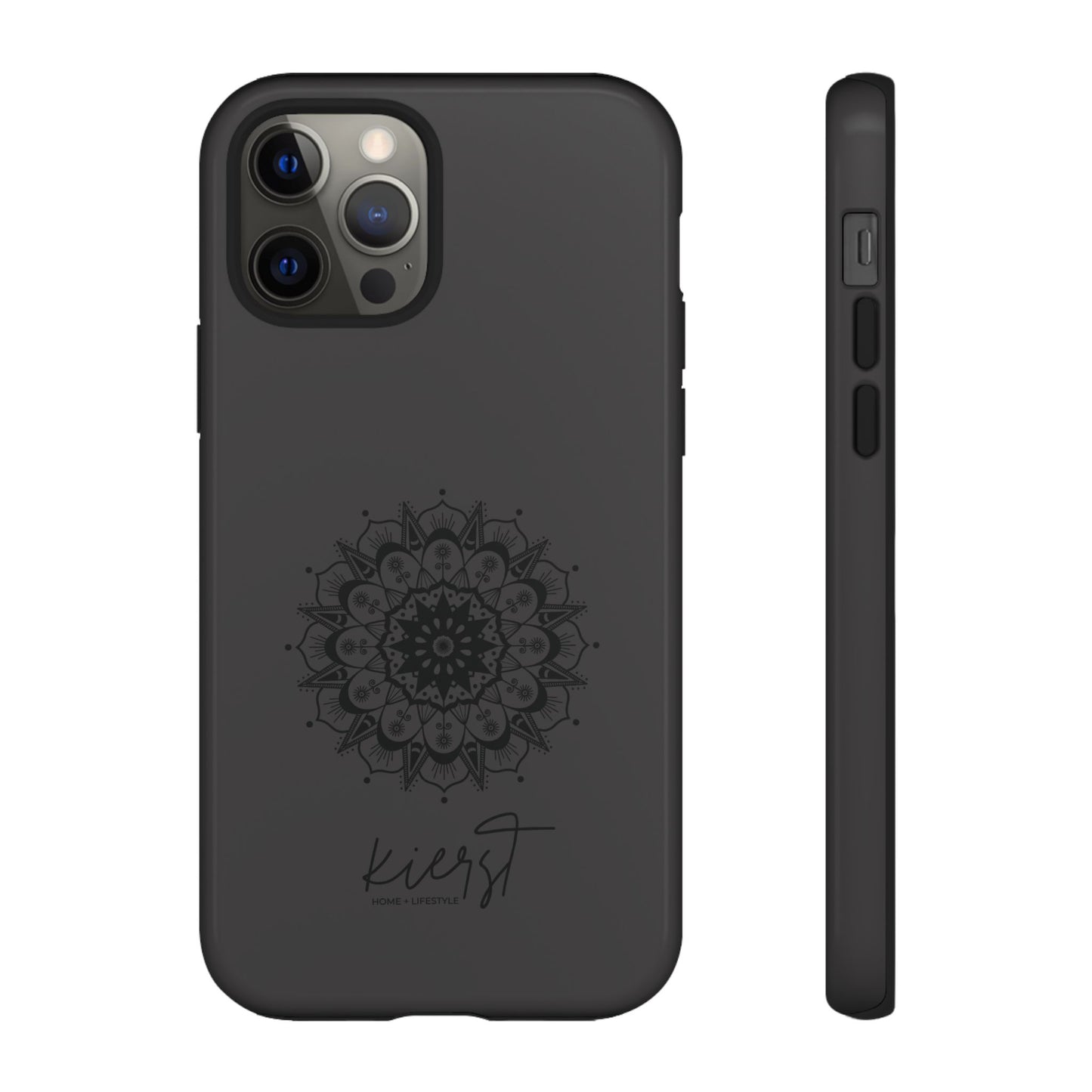 Black Mandala iPhone Case | Refined Calm in Every Curve