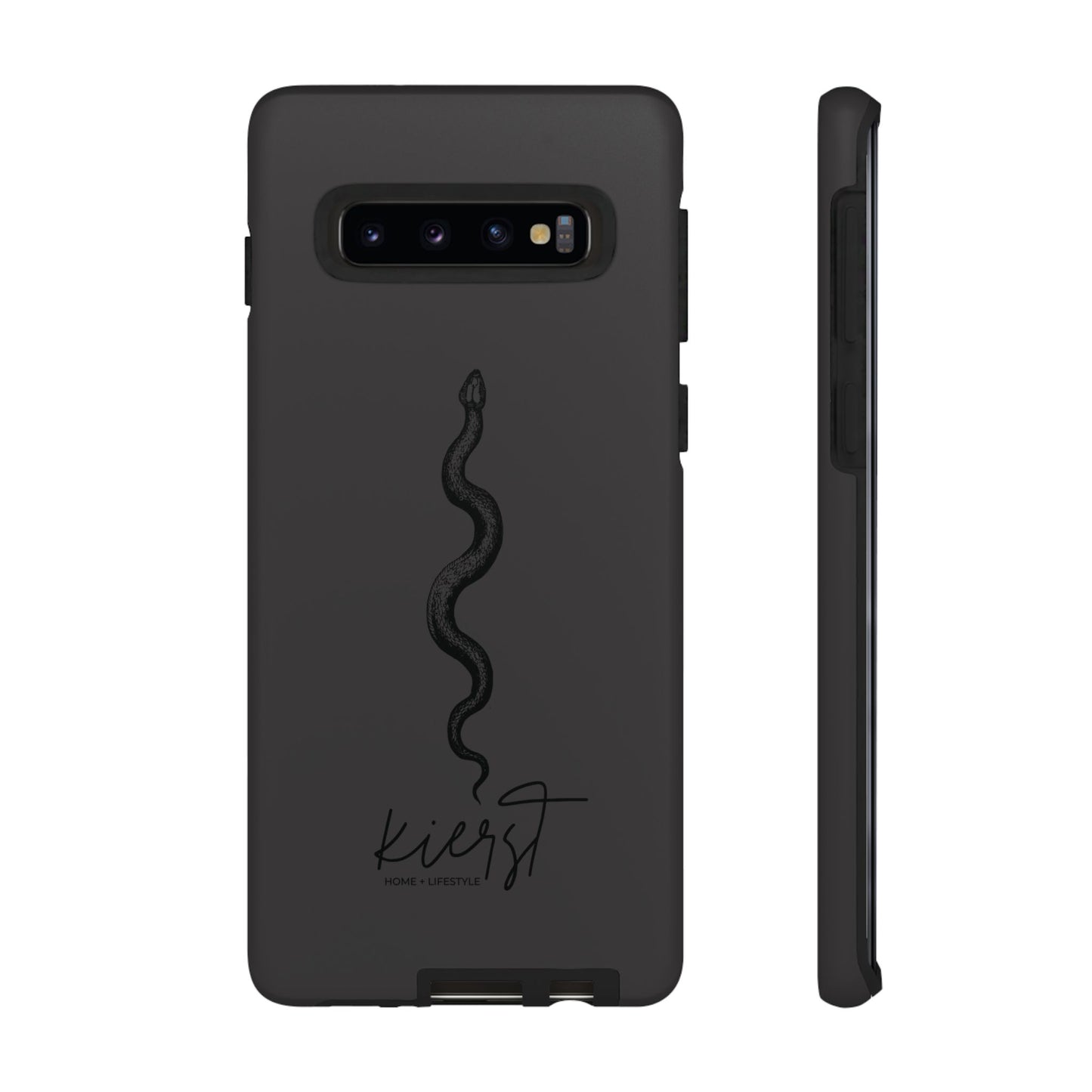 Long Black Snake Samsung Galaxy Phone Case | Power In The Subtleties