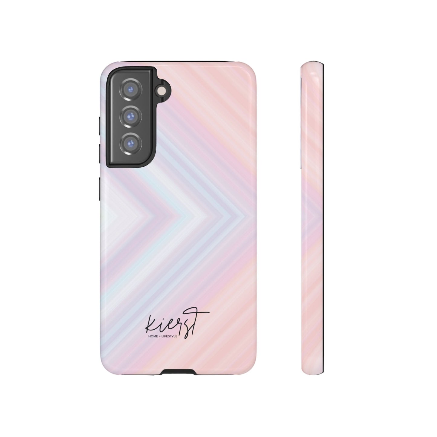 Pastel Arrows Samsung Galaxy Phone Case | Soft Geometry, Subtle Glow