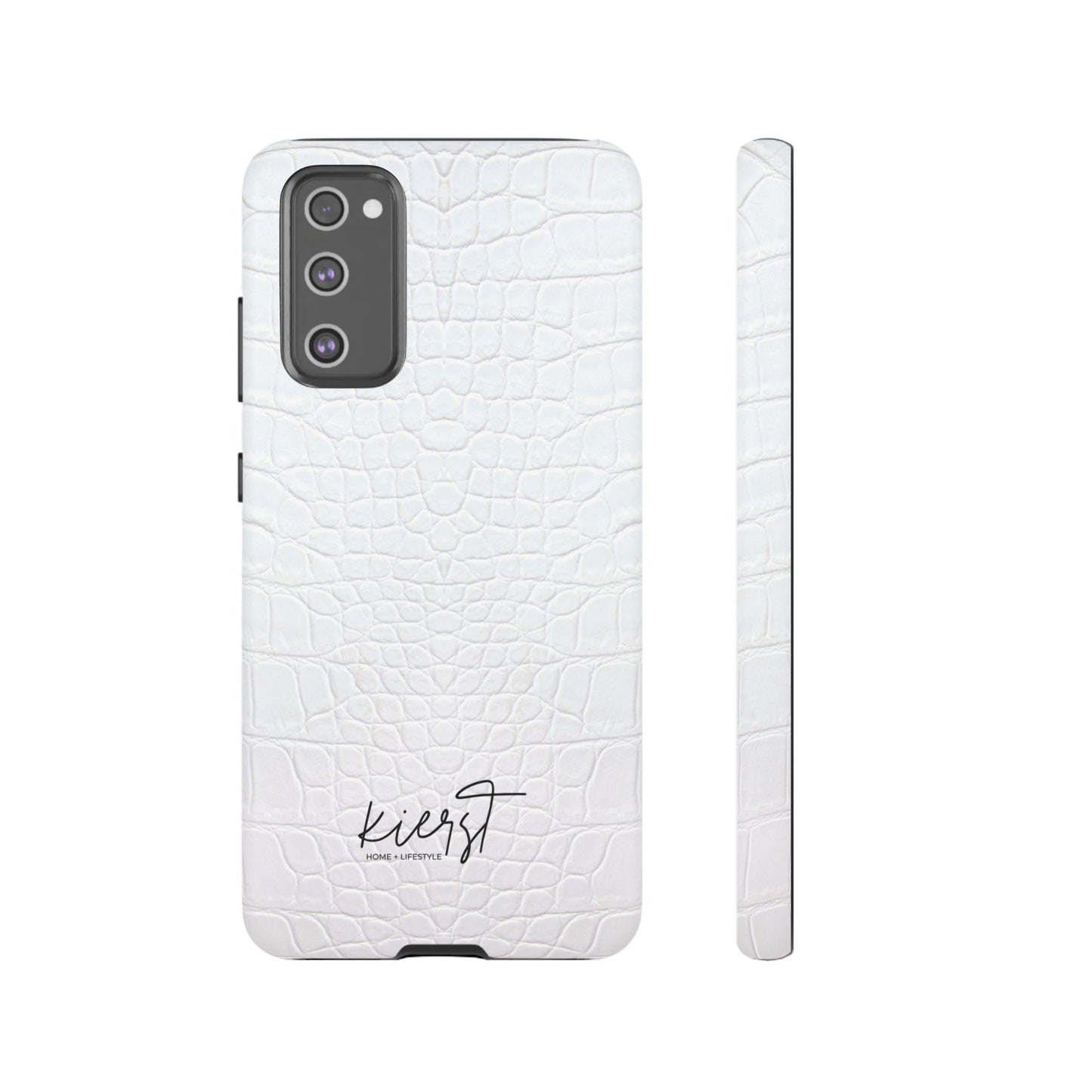 White Alligator Samsung Galaxy Case | Classic Texture Meets Modern Edge
