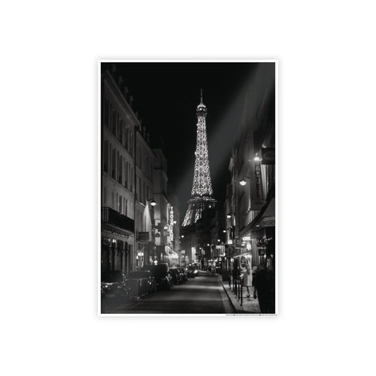 Dreaming of Paris Black & White Gloss Posters