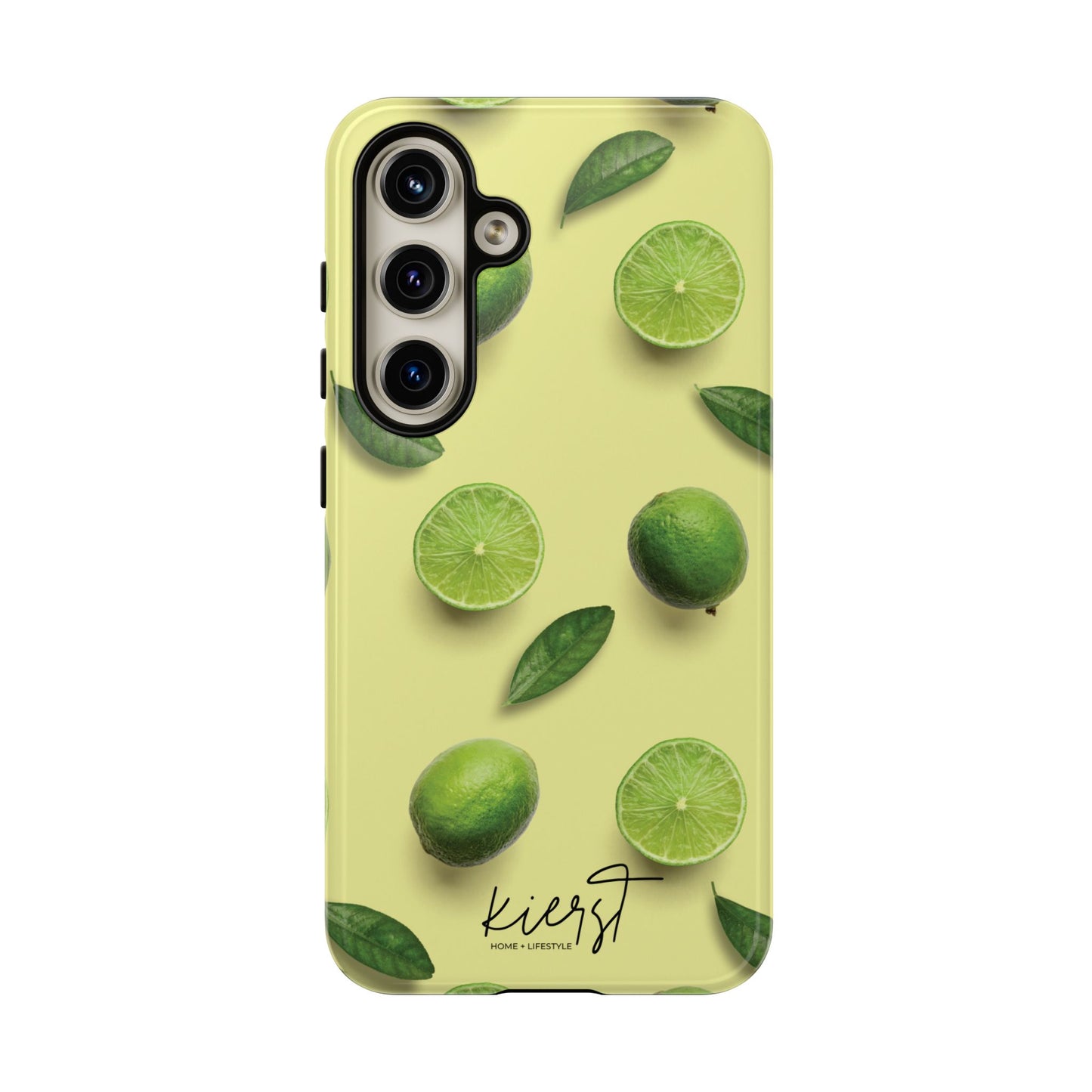 Limes Samsung Galaxy Phone Case | A Zesty Pop of Citrus and Style