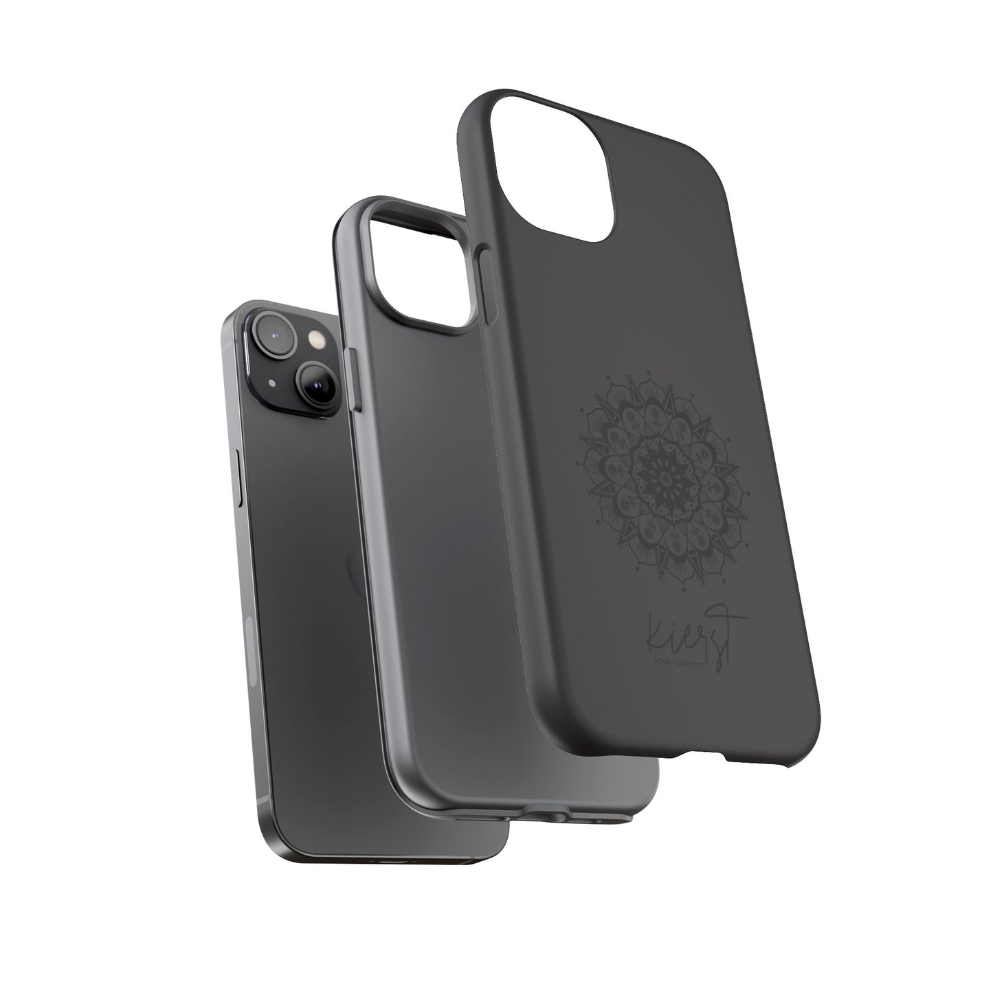 Black Mandala iPhone Case | Refined Calm in Every Curve