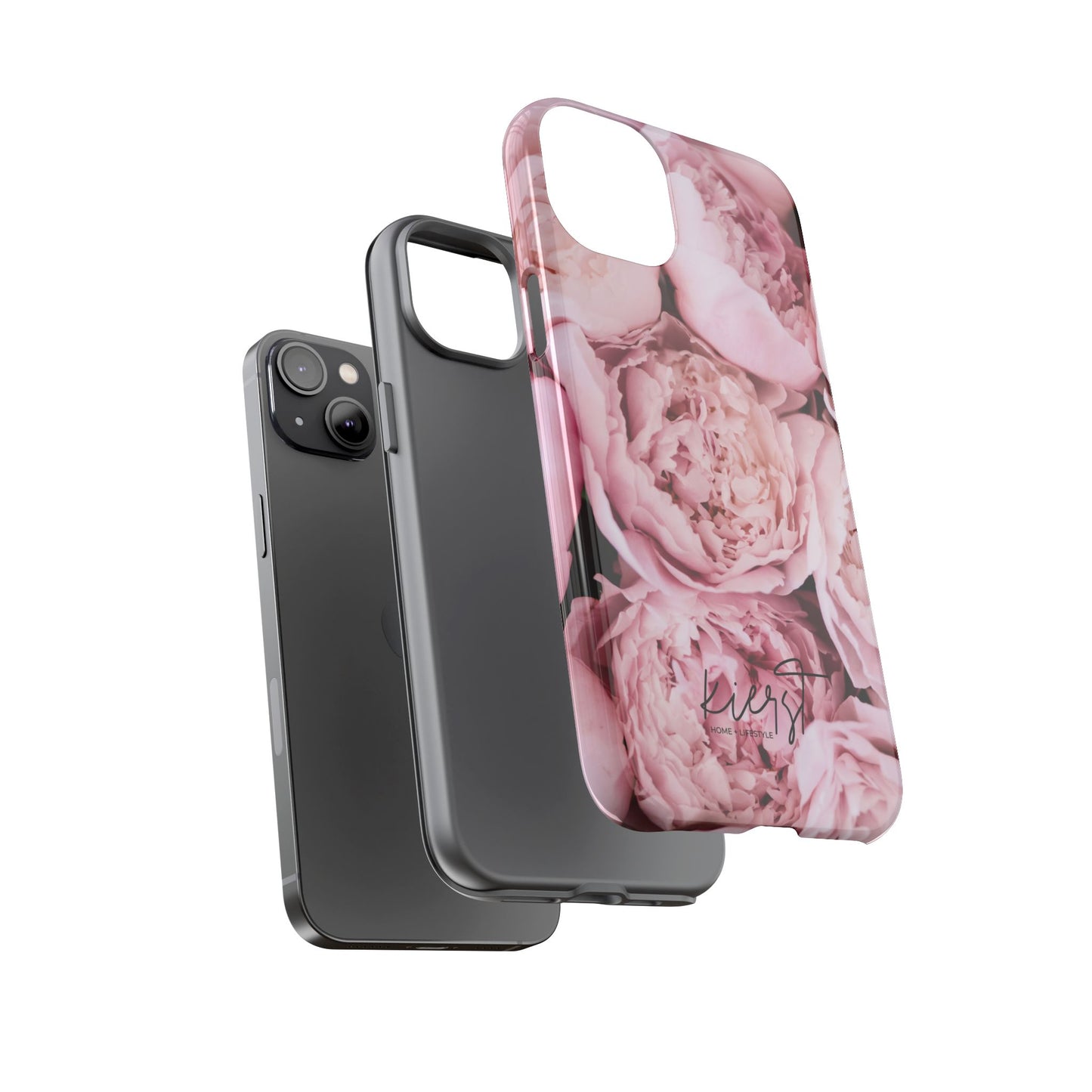Pink Peonies iPhone Case | Soft Florals Meet Luxe Protection