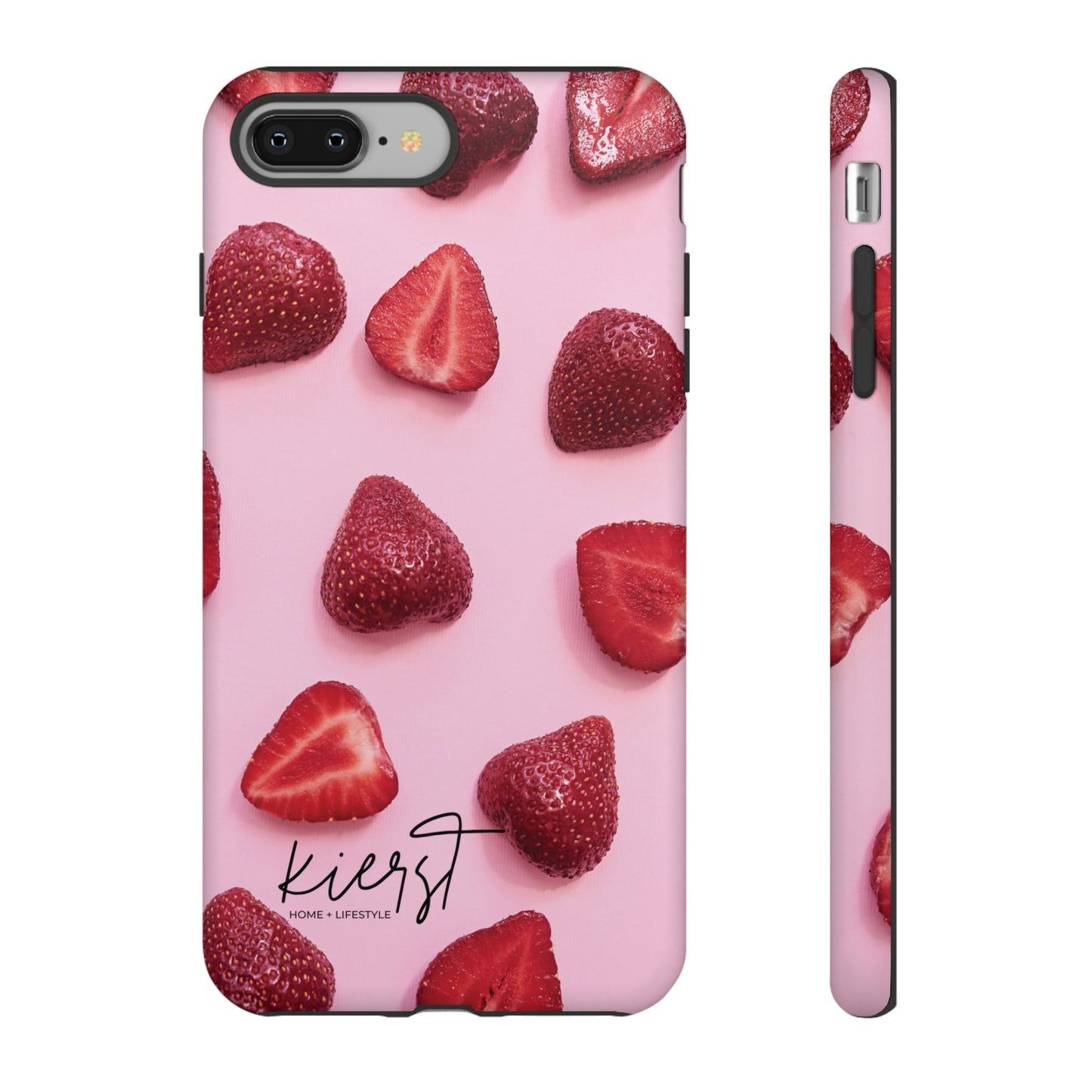 Strawberries iPhone Case | A Sweet Statement Rooted in Soft Luxury