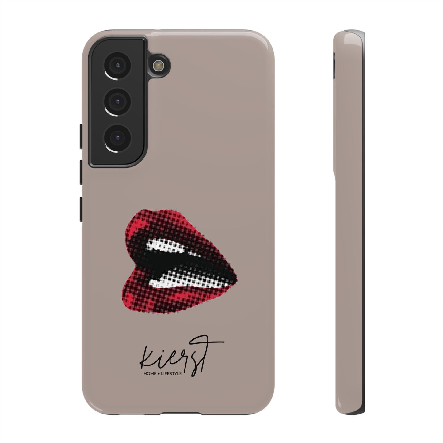 Retro Red Lips Samsung Galaxy Case | Pop Art, Luxe Feel