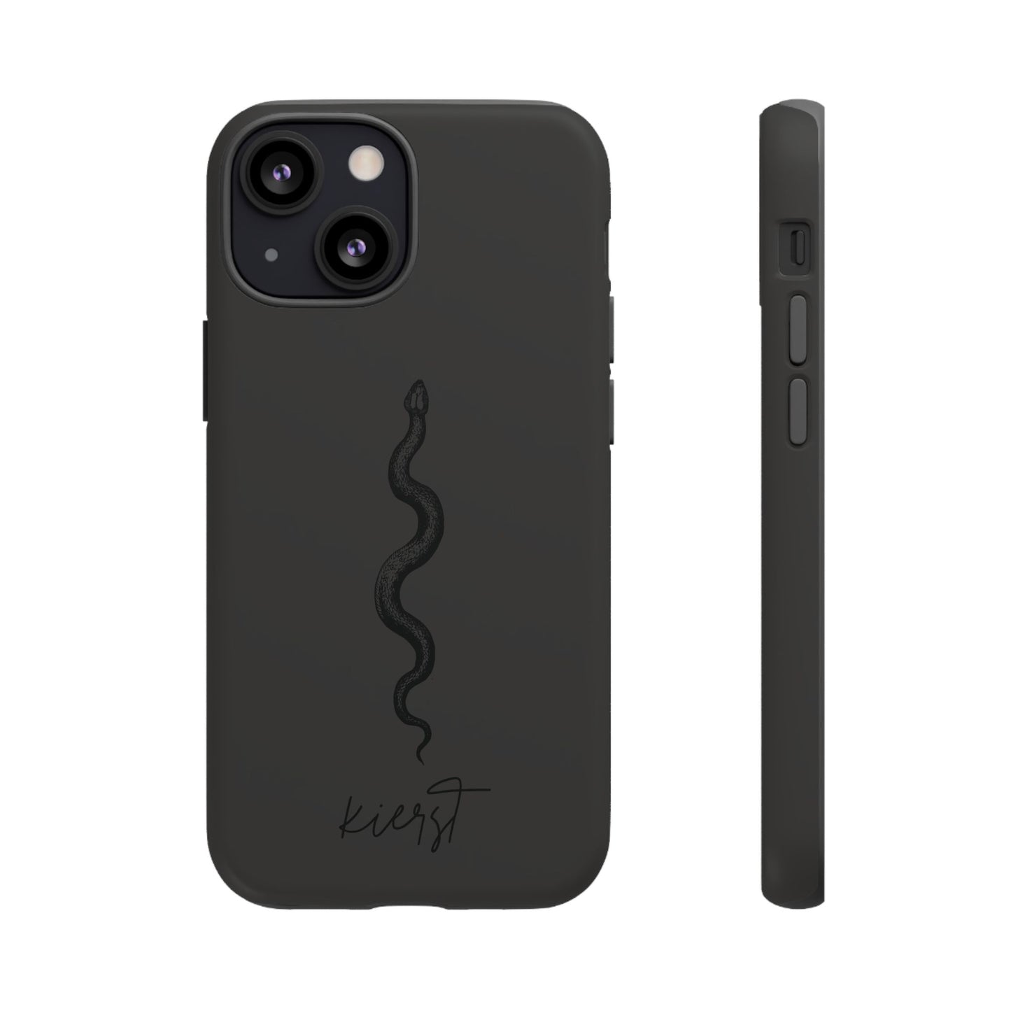 Long Black Snake iPhone Case | Subtle Edge, Quiet Power