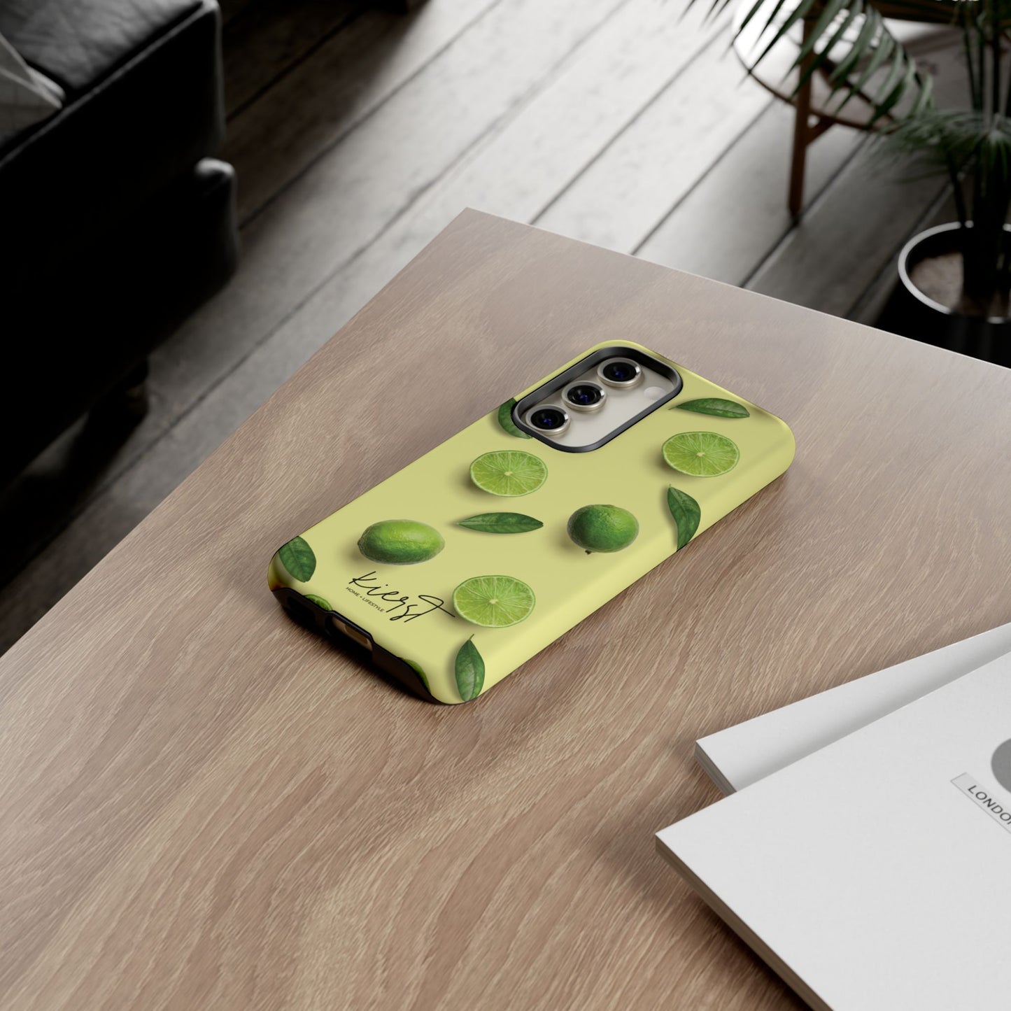 Limes Samsung Galaxy Phone Case | A Zesty Pop of Citrus and Style