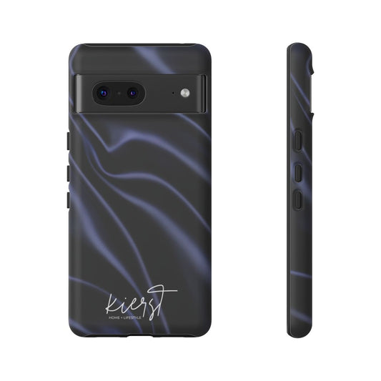 Navy Silk Google Pixel Phone Case