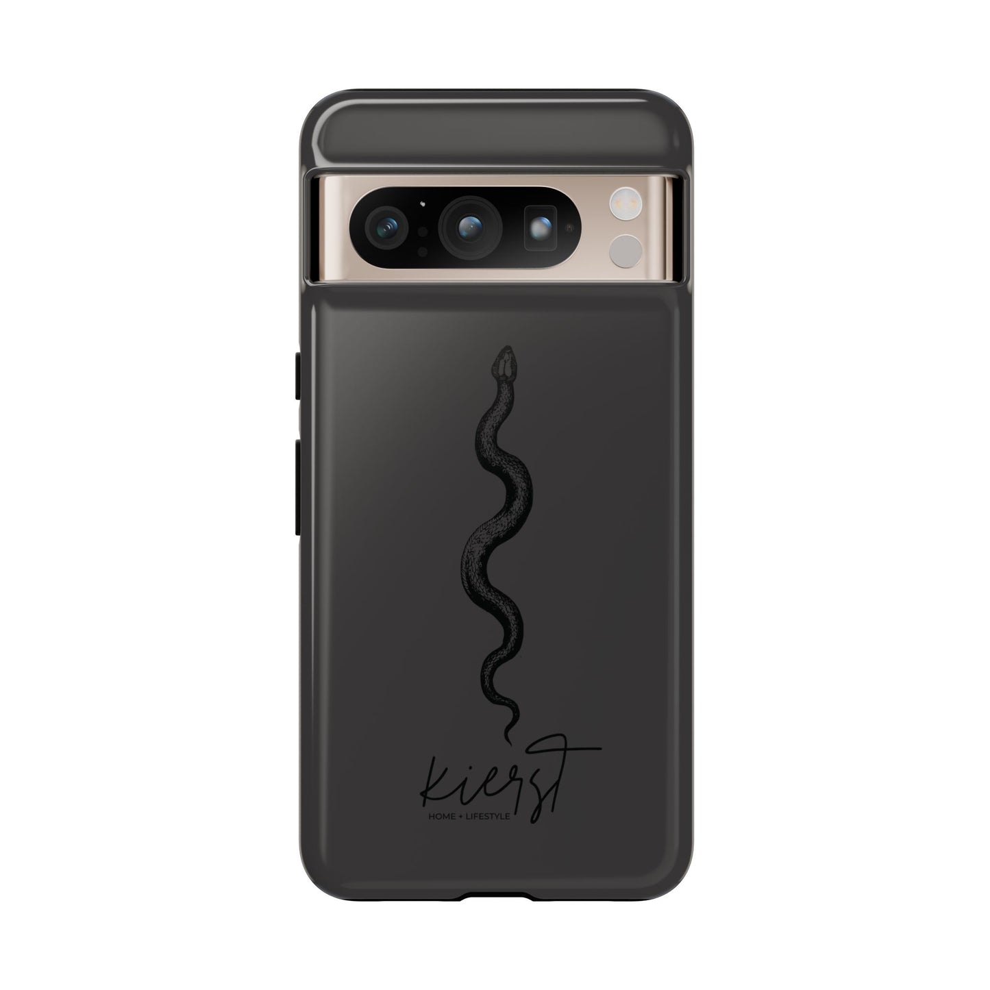 Long Black Snake Google Pixel Phone Case