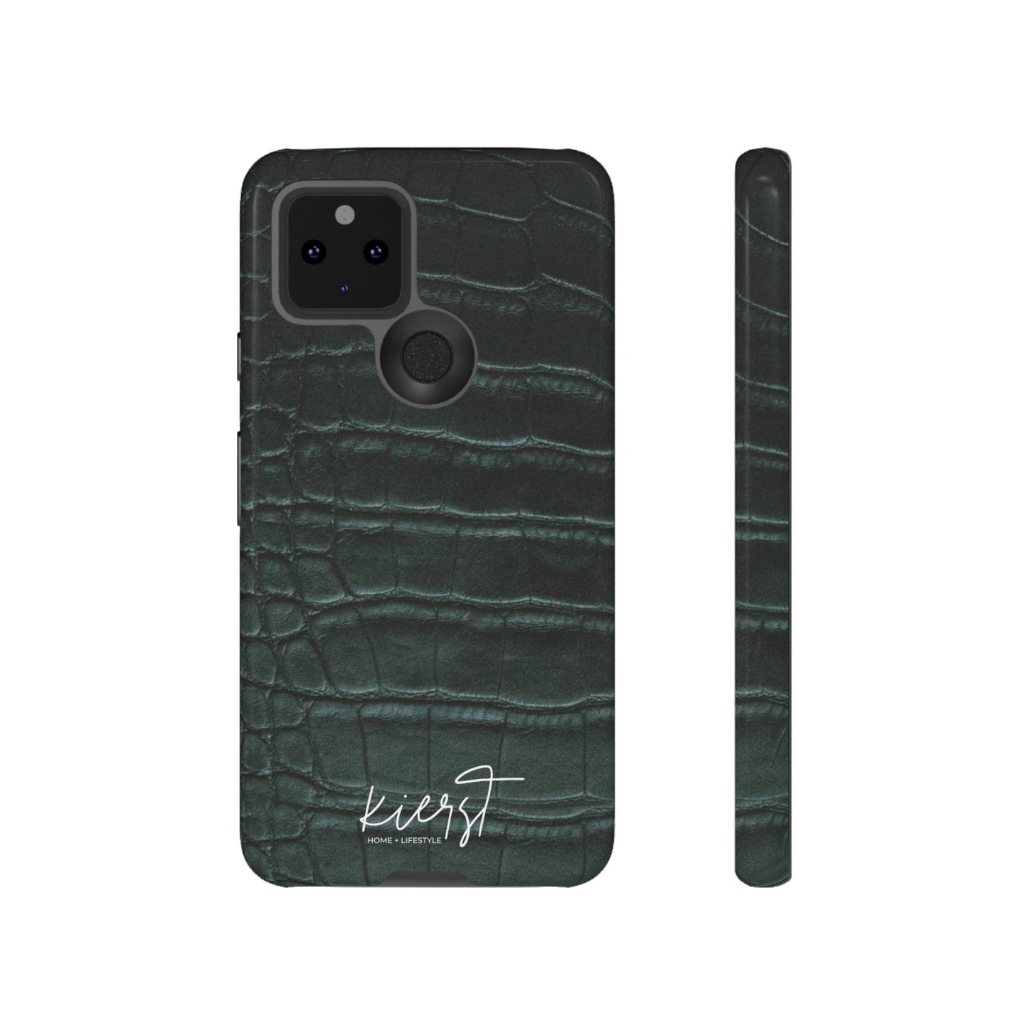 Emerald Crocodile Google Pixel Case | Luxe Texture, Everyday Strength