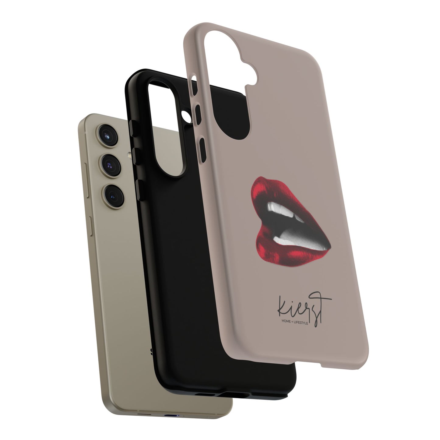 Retro Red Lips Samsung Galaxy Case | Pop Art, Luxe Feel