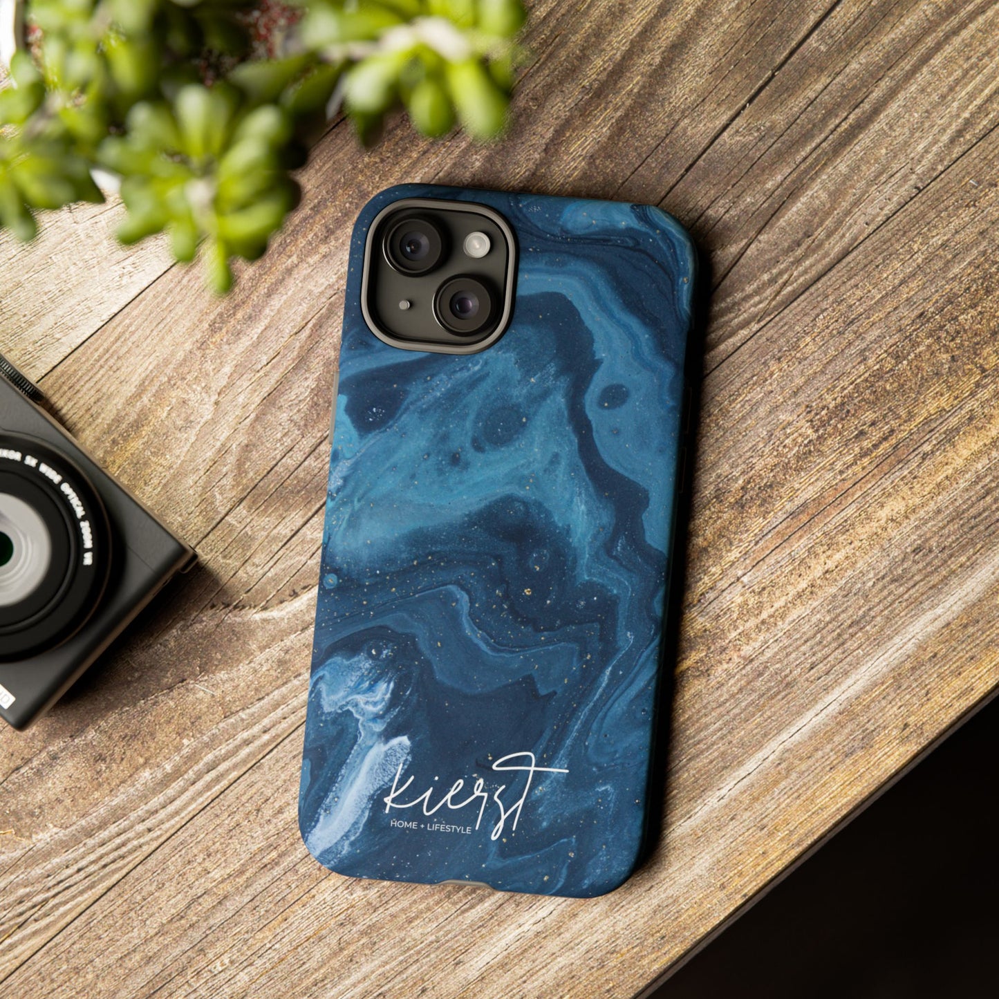 Blue Marble iPhone Case | Bold, Rich, & Unapologetically Refined