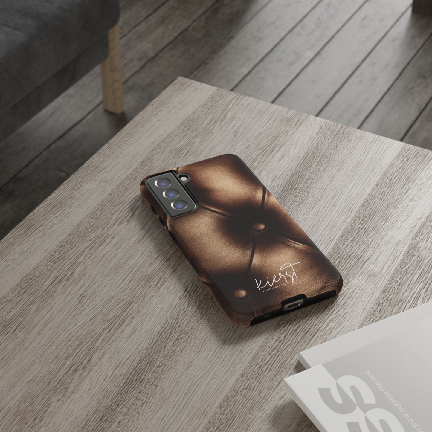 Bronze Tufted Print Samsung Galaxy Case