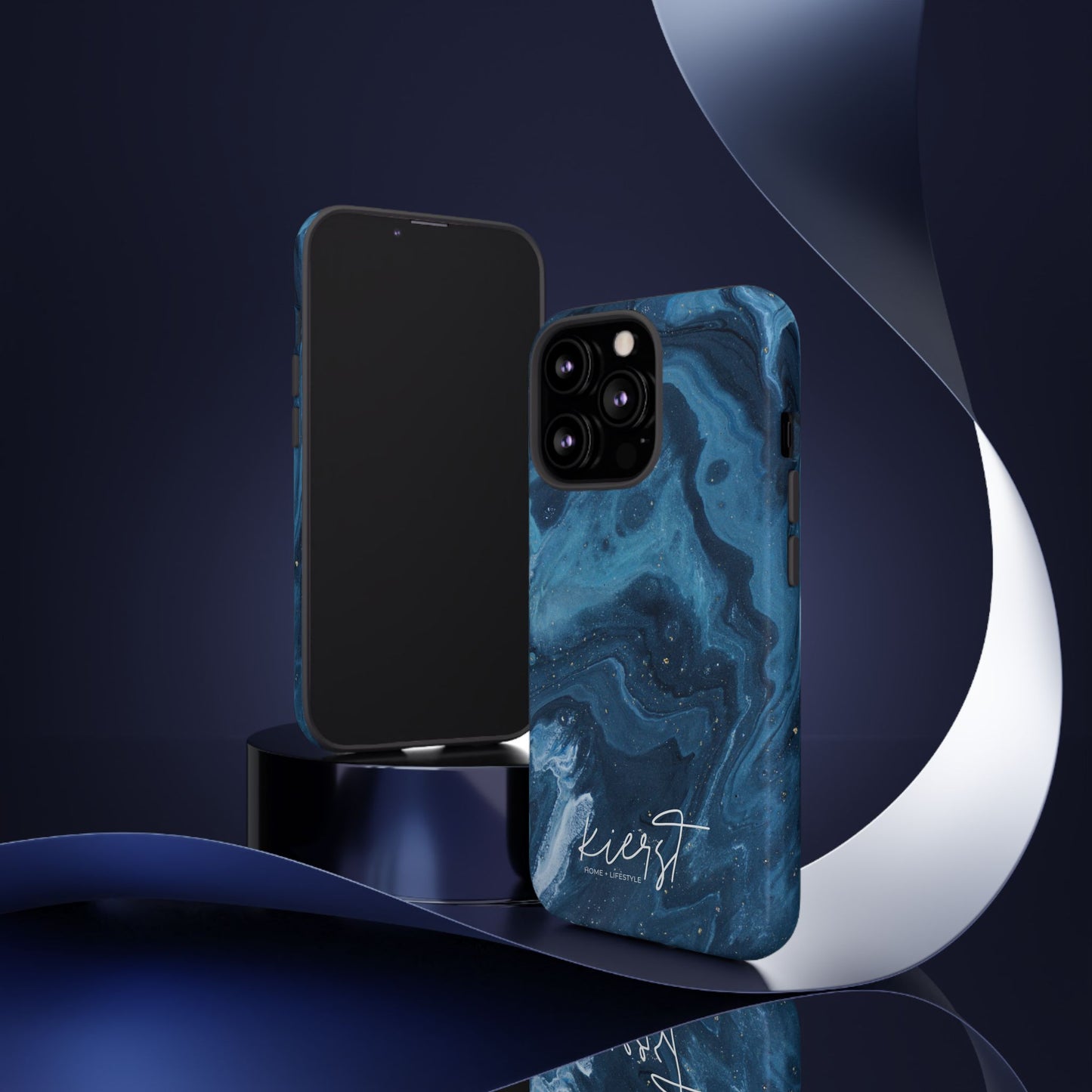 Blue Marble iPhone Case | Bold, Rich, & Unapologetically Refined