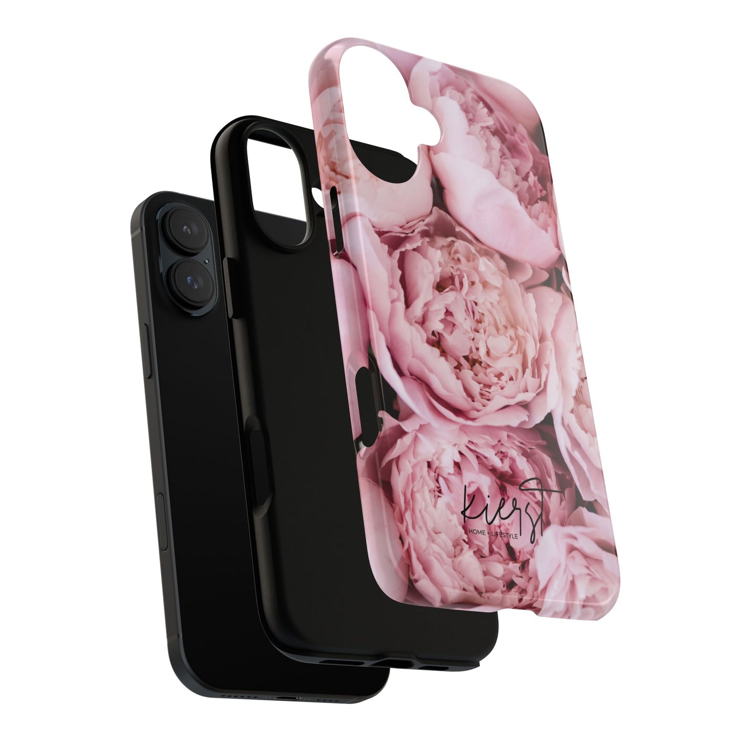 Pink Peonies iPhone Case | Soft Florals Meet Luxe Protection