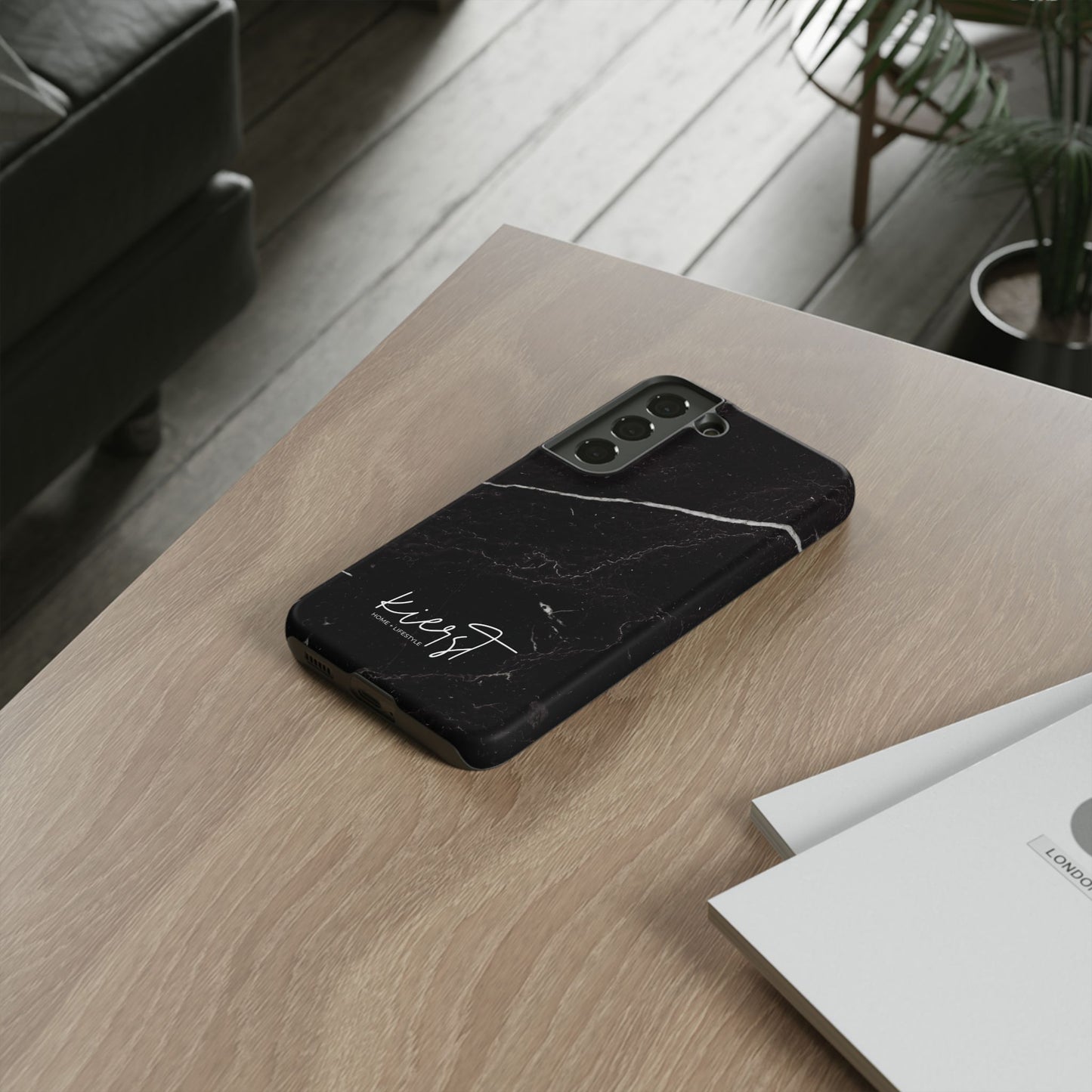 Black Marble Samsung Galaxy Phone Case | Elevated Protection Meets Timeless Design