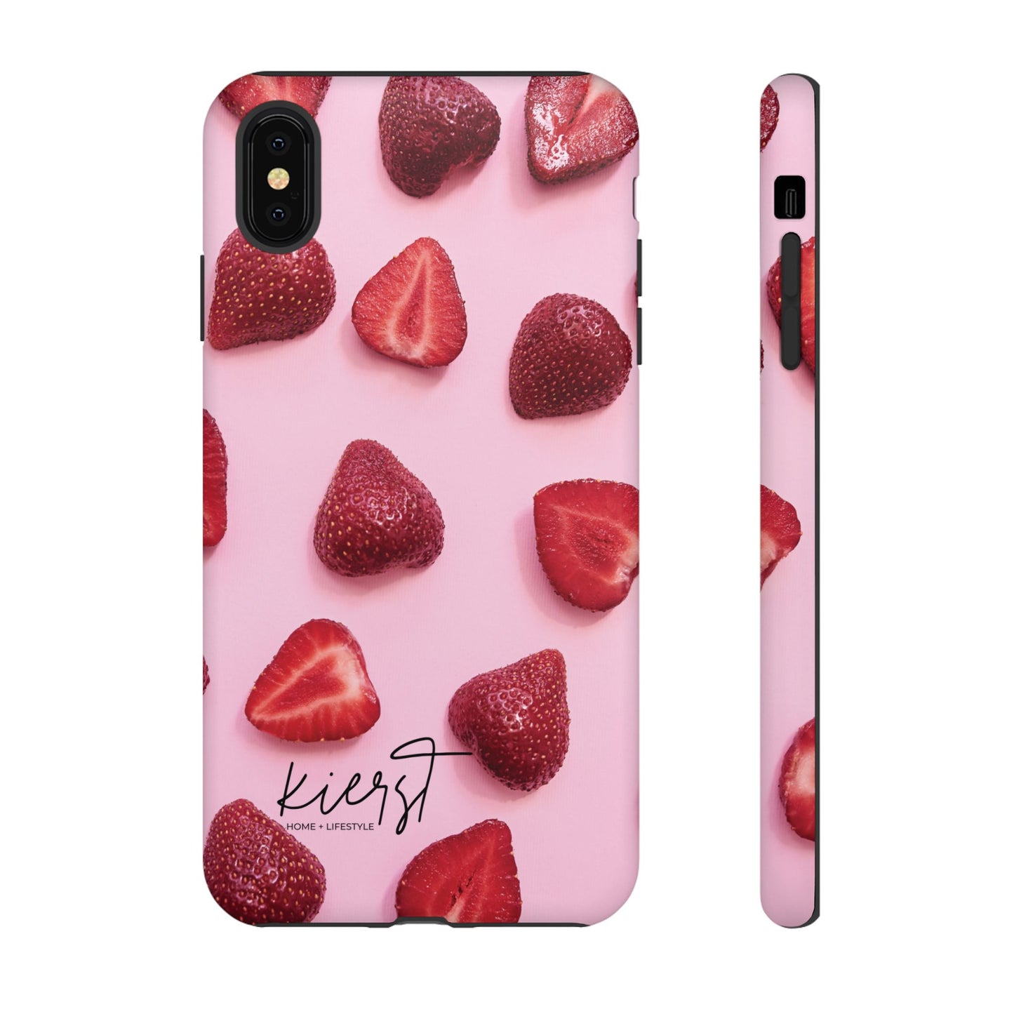 Strawberries iPhone Case | A Sweet Statement Rooted in Soft Luxury