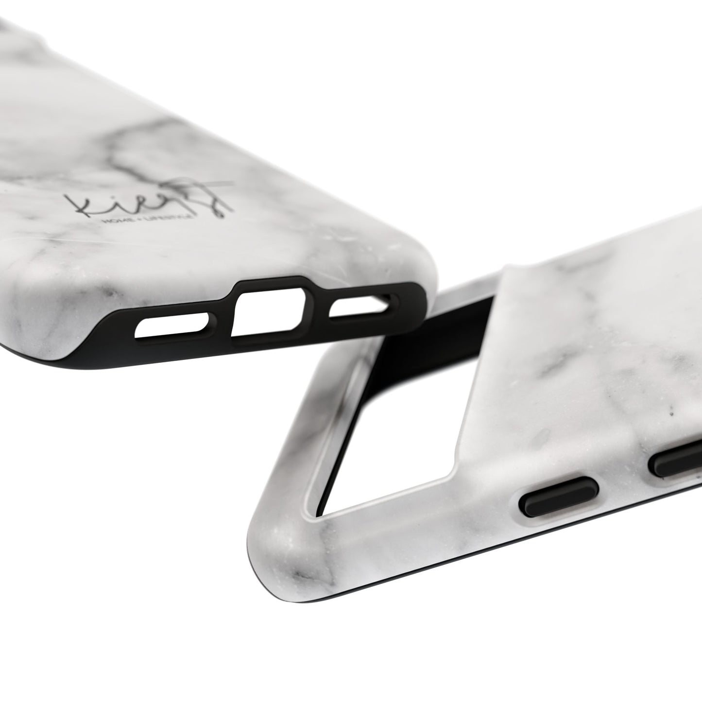 Lived-In White and Grey Marble Google Pixel Case | Elevated Essentials For Everyday