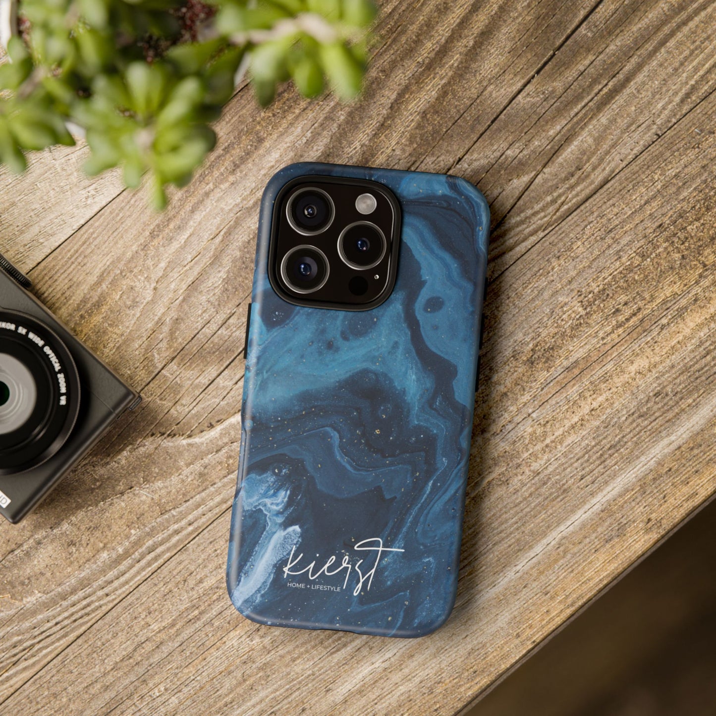 Blue Marble iPhone Case | Bold, Rich, & Unapologetically Refined