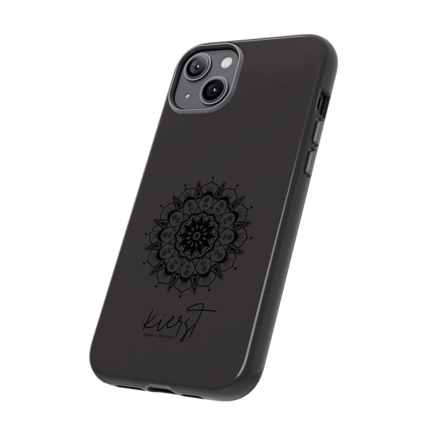 Black Mandala iPhone Case | Refined Calm in Every Curve