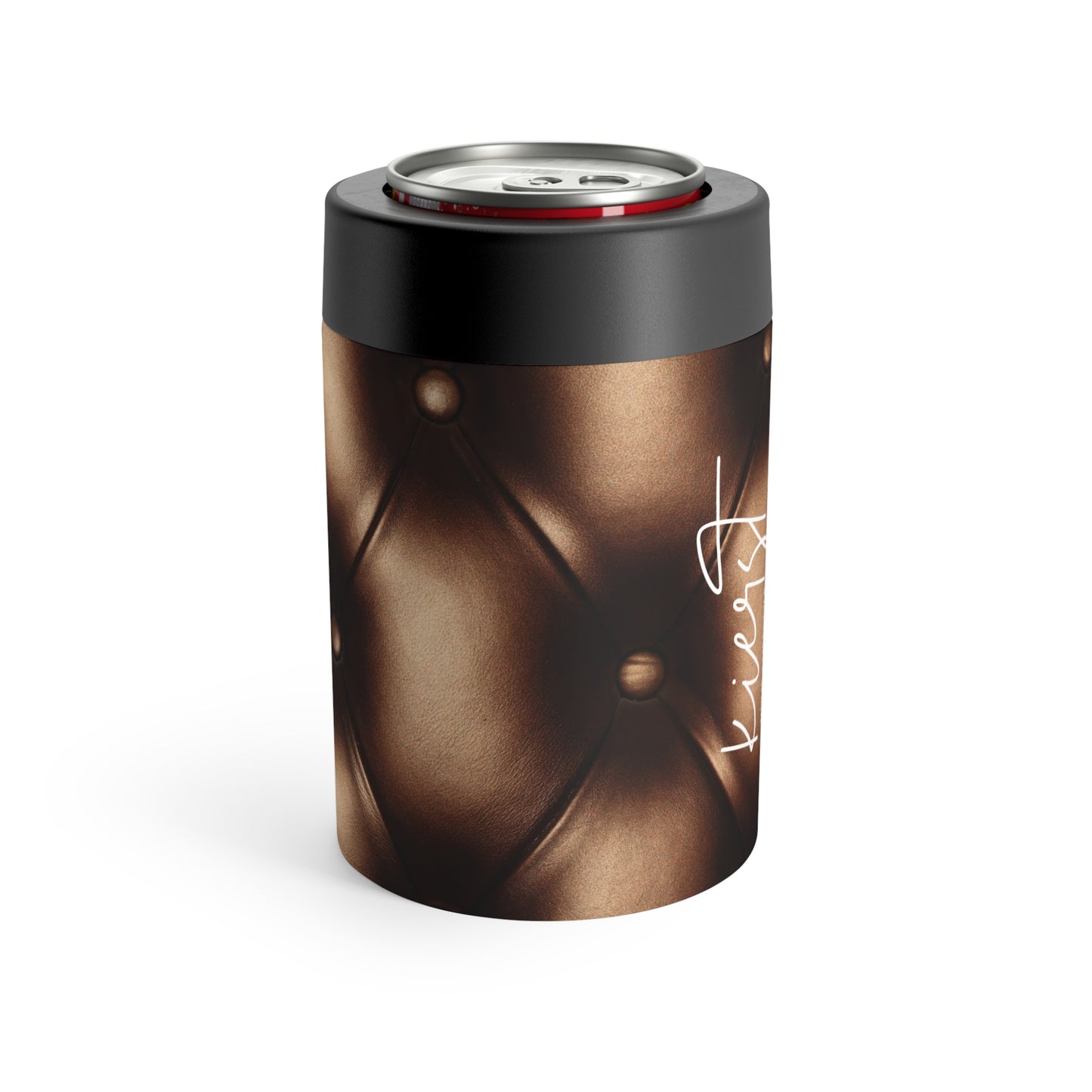 Bronze Tufted Can Holder | Classic & Confident