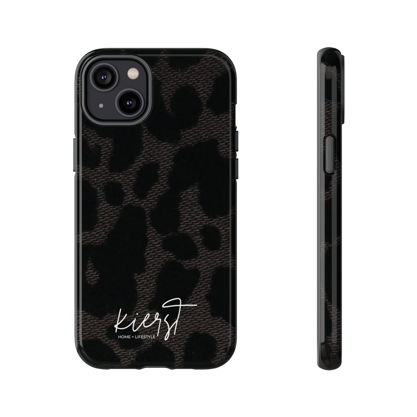 Black Leopard iPhone Case